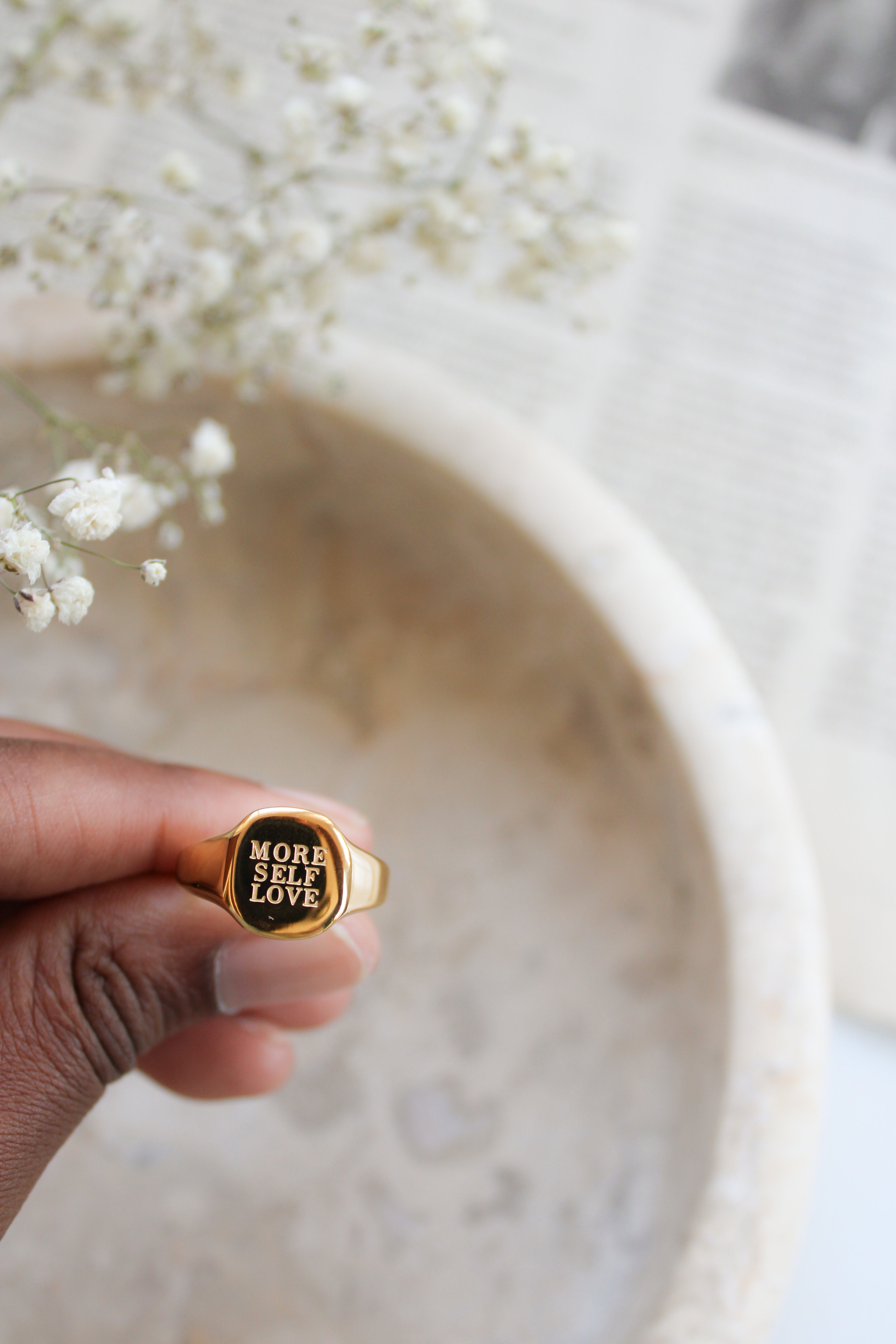 "More Self Love" Ring