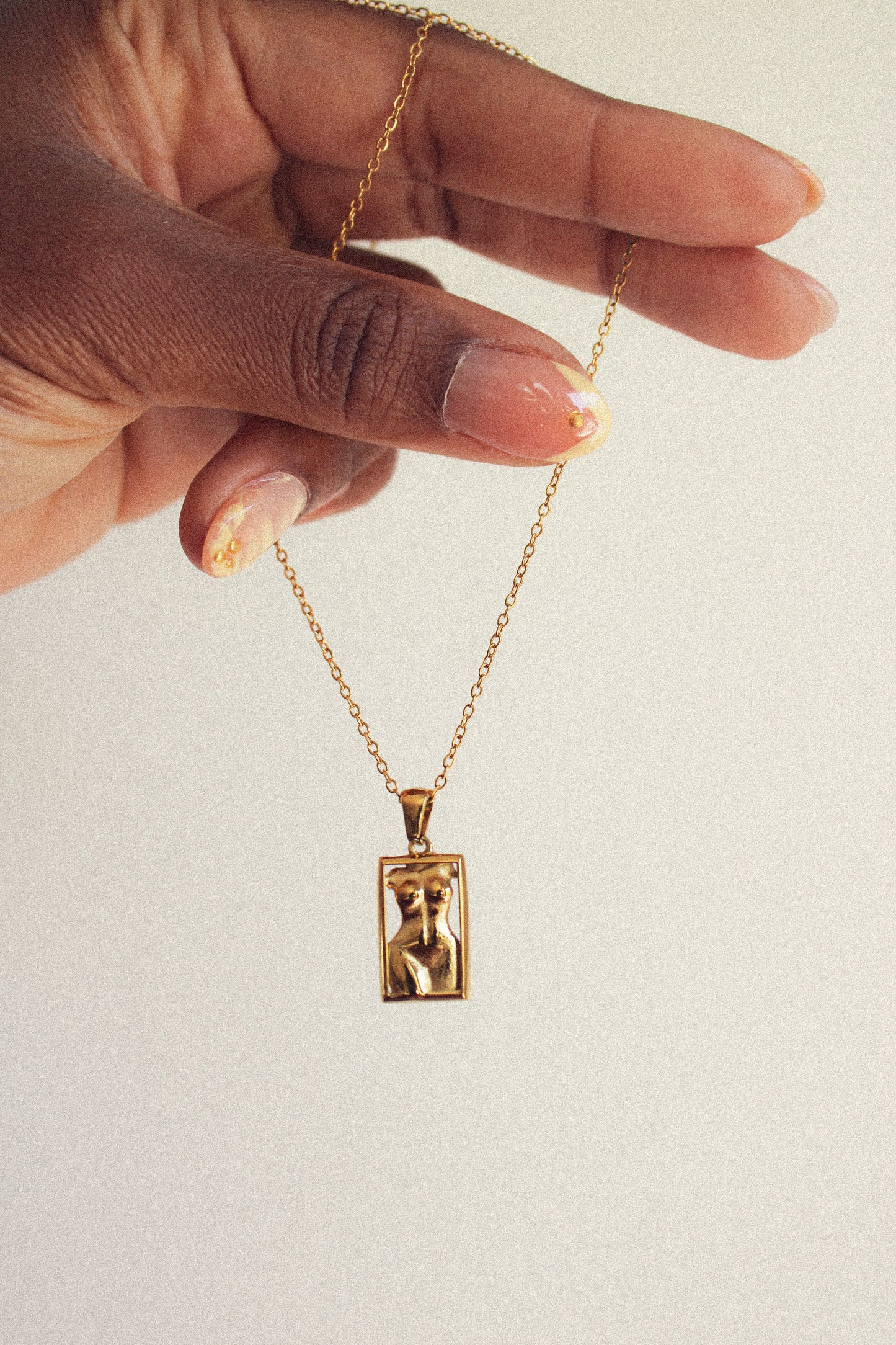 Boxed Female Form Necklace