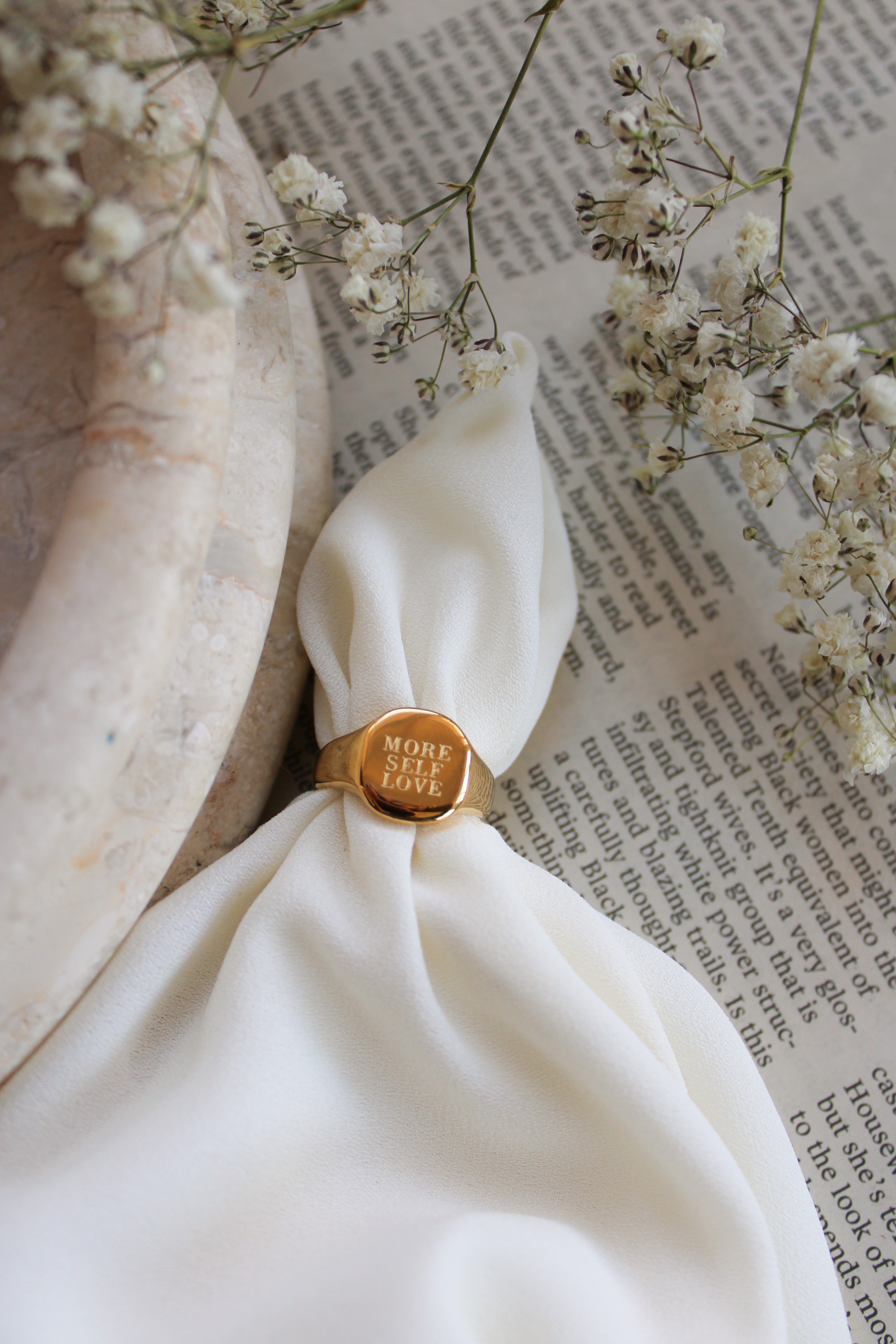 "More Self Love" Ring