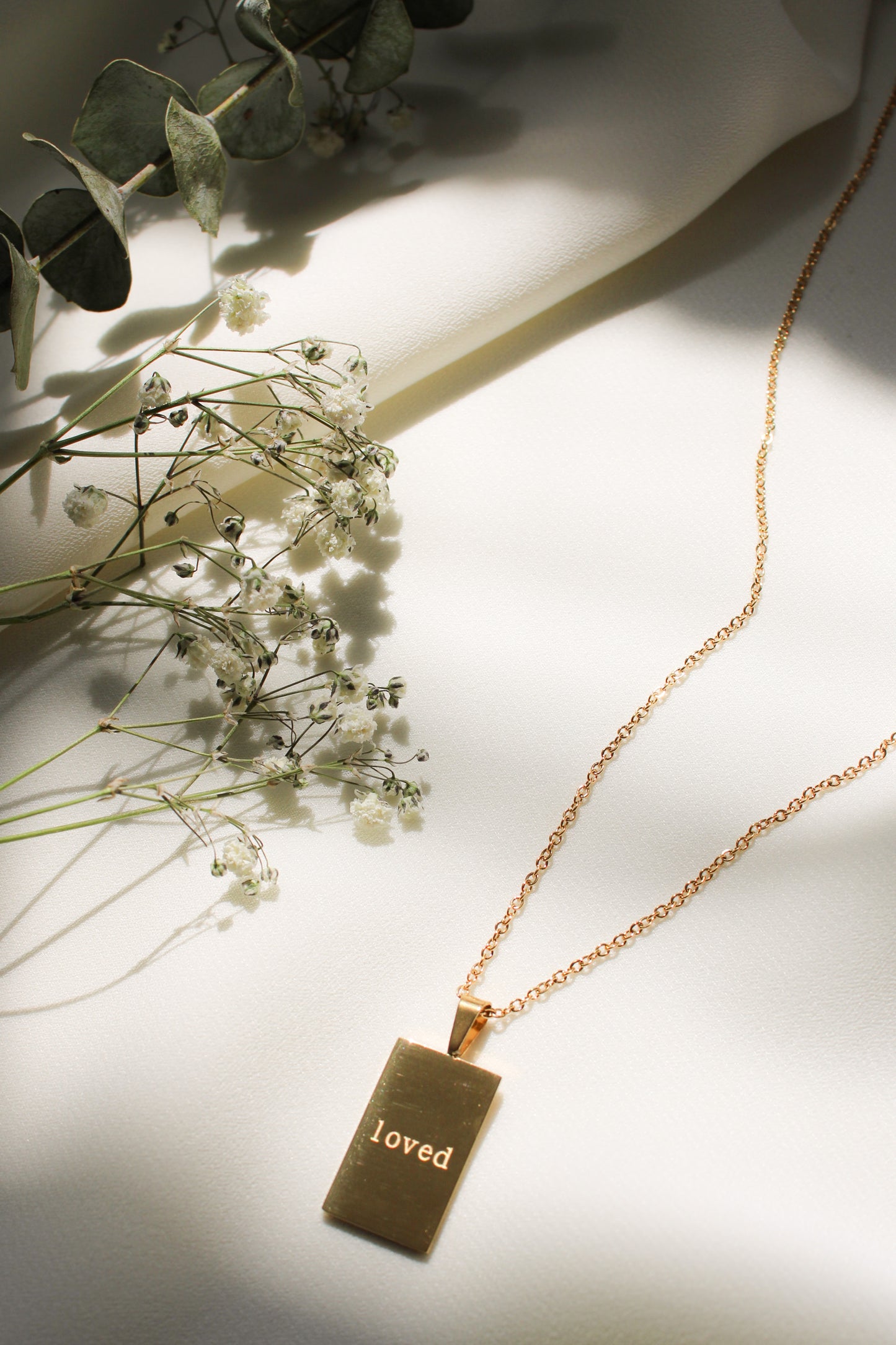"Loved" Necklace