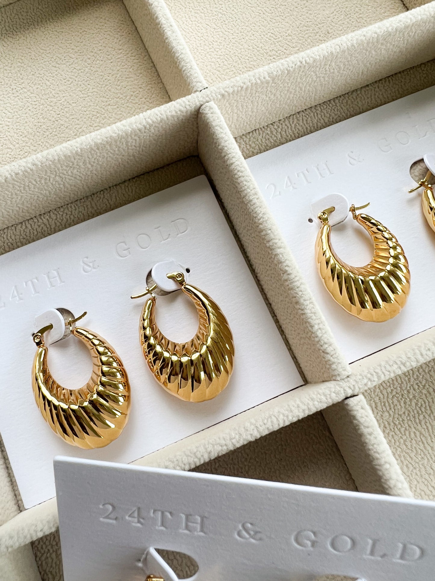 "The Croissant" Earrings