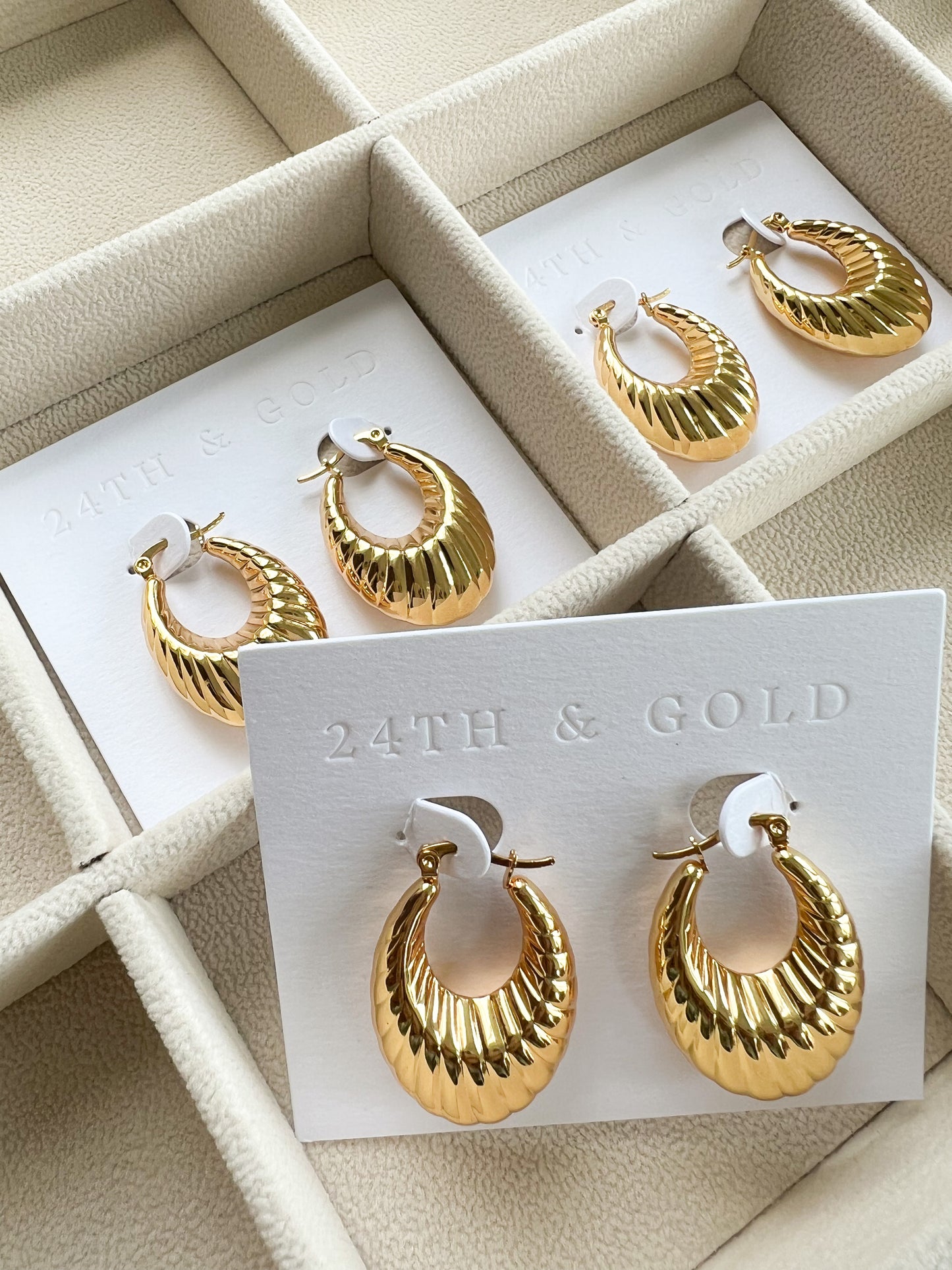 "The Croissant" Earrings