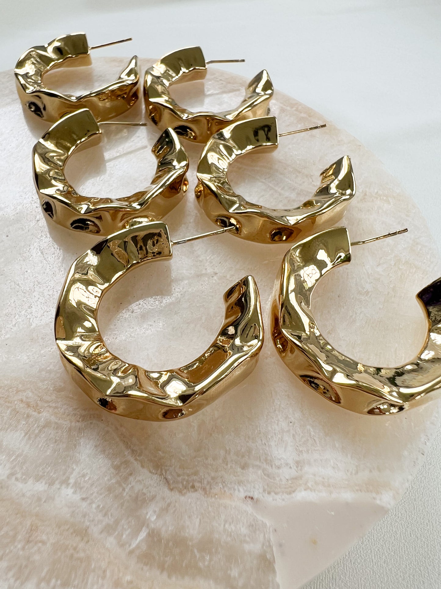 Ruffled Hoops