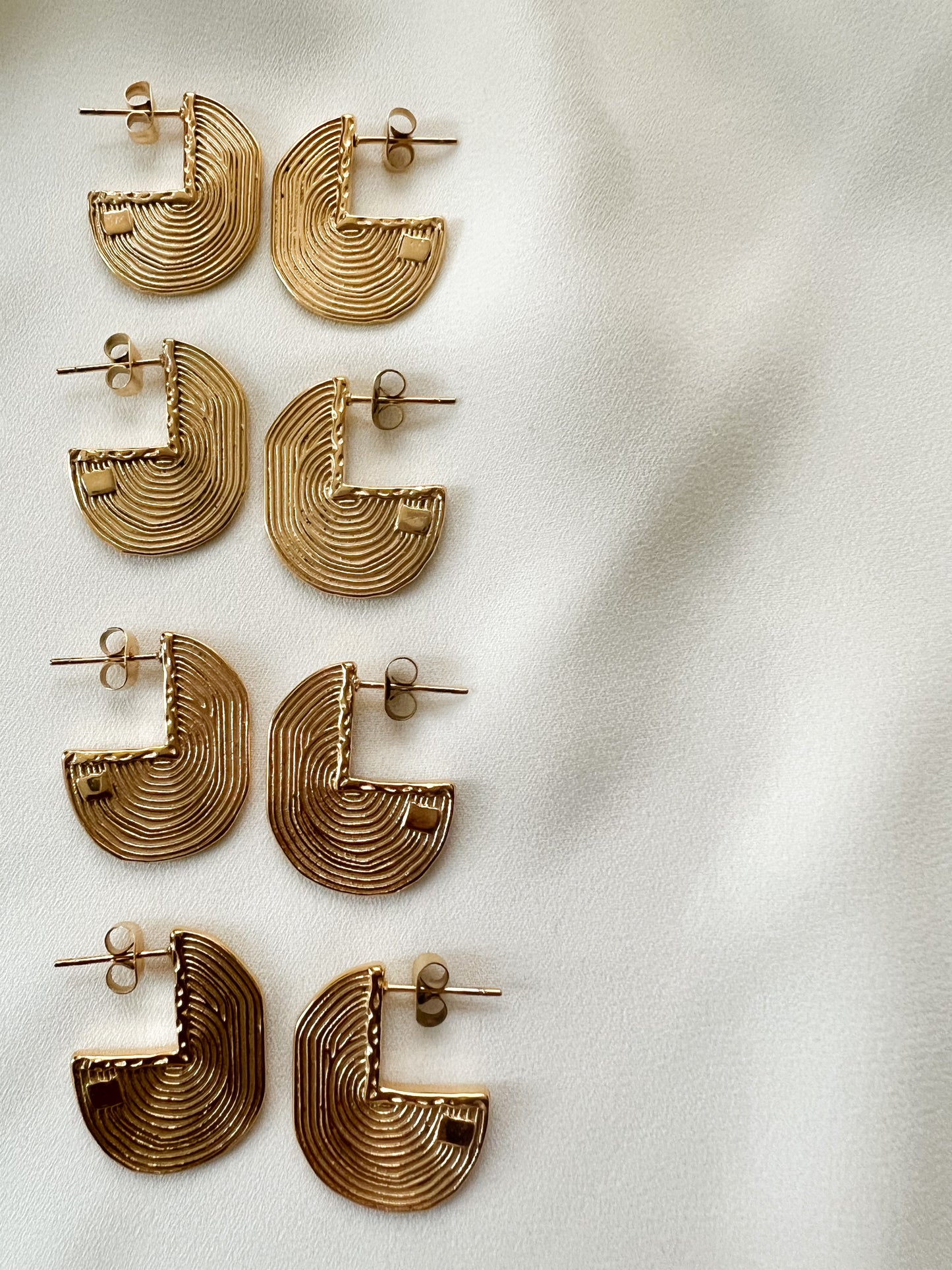 Thumbprint Earrings