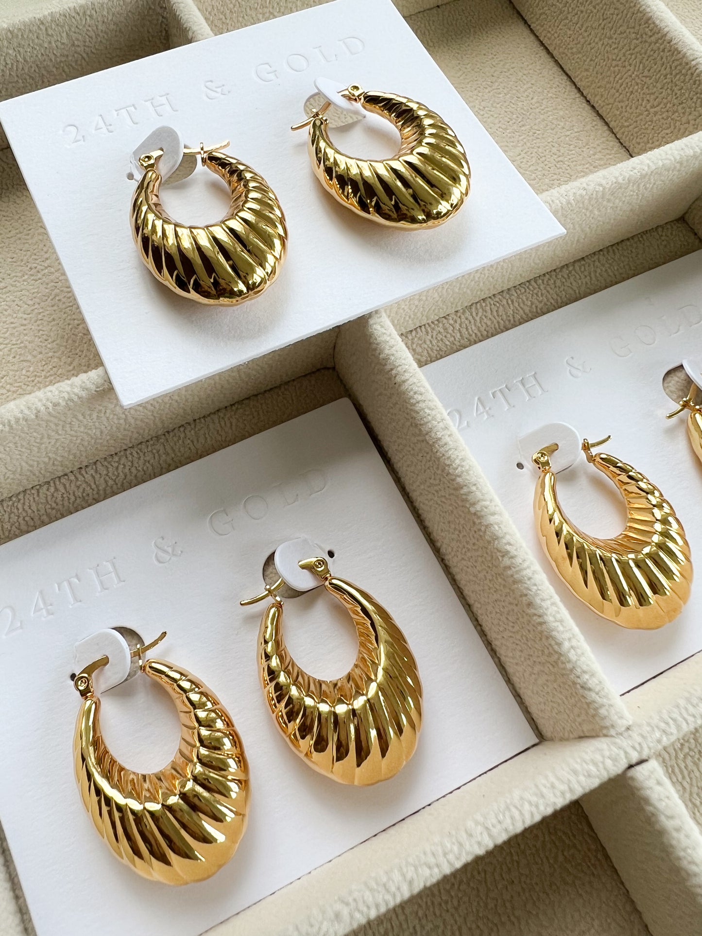 "The Croissant" Earrings