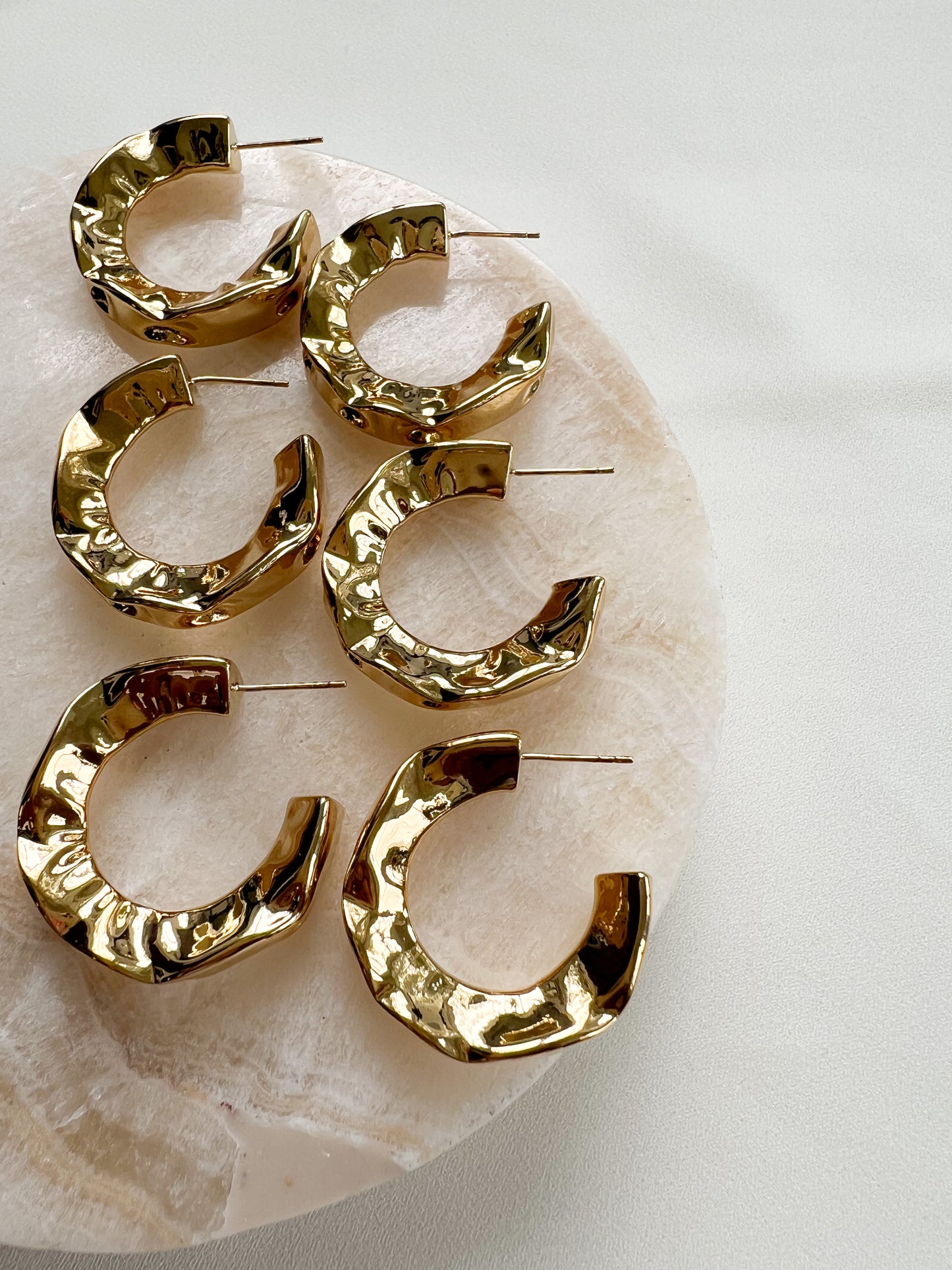 Ruffled Hoops