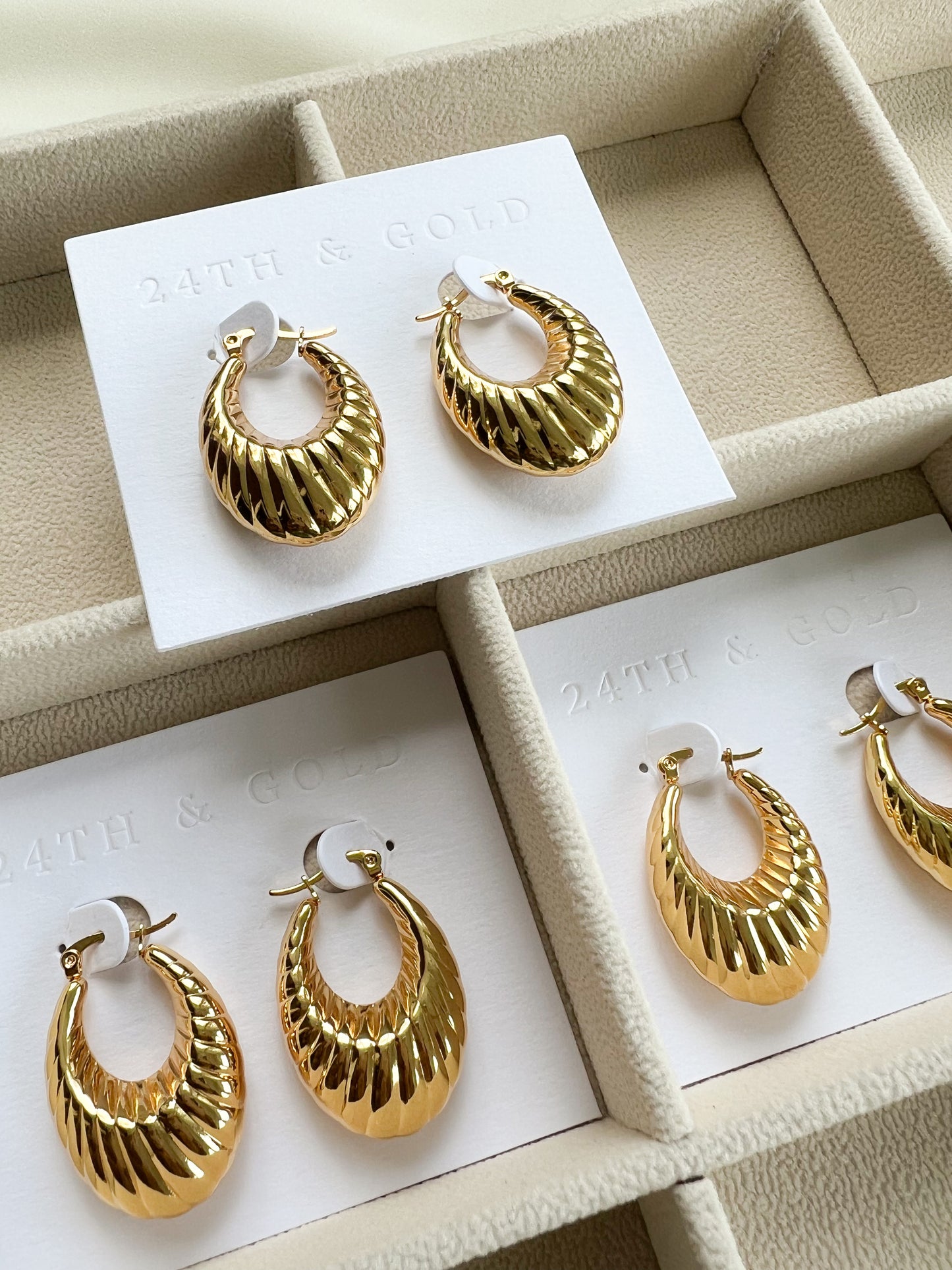 "The Croissant" Earrings