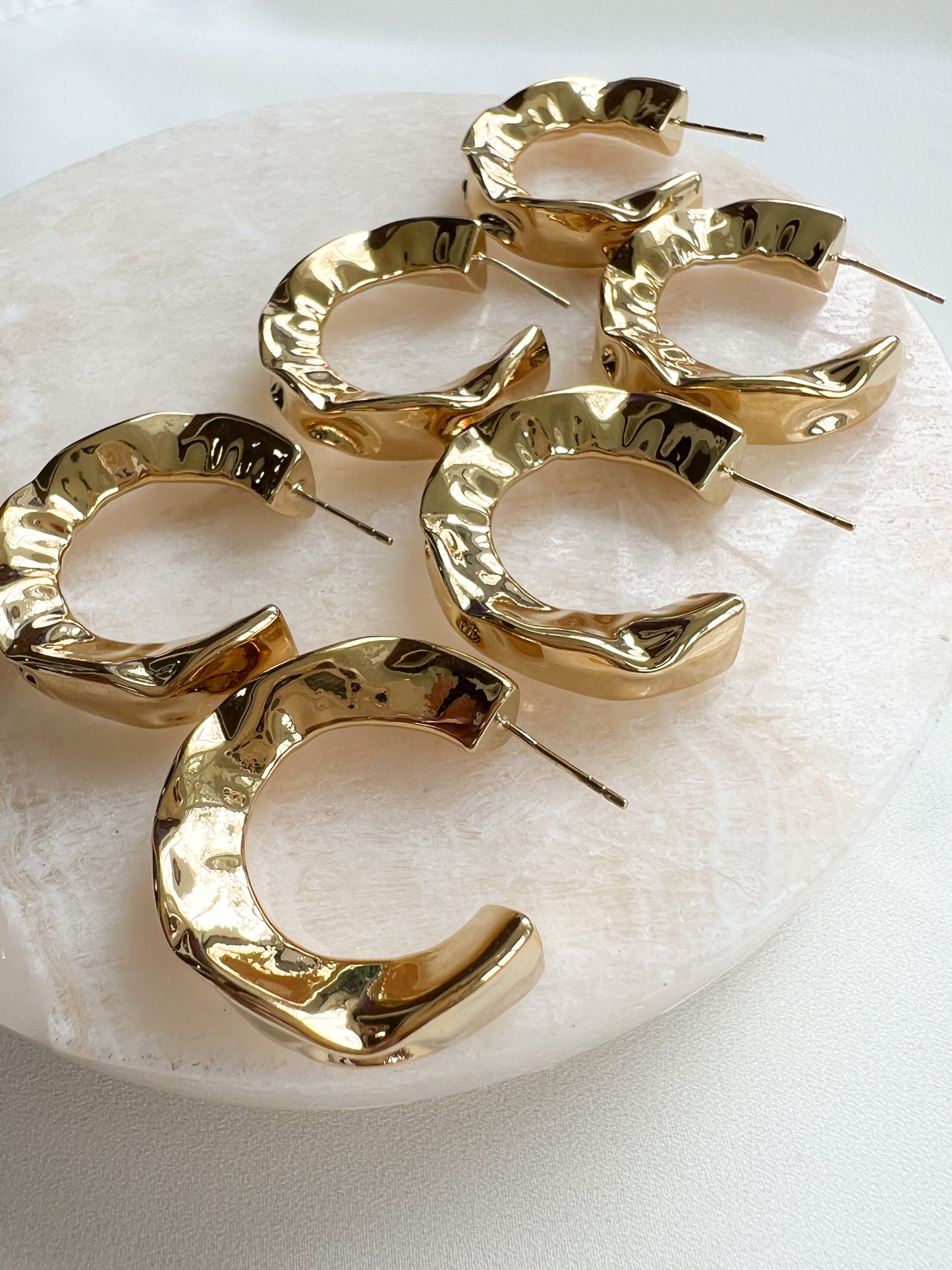 Ruffled Hoops