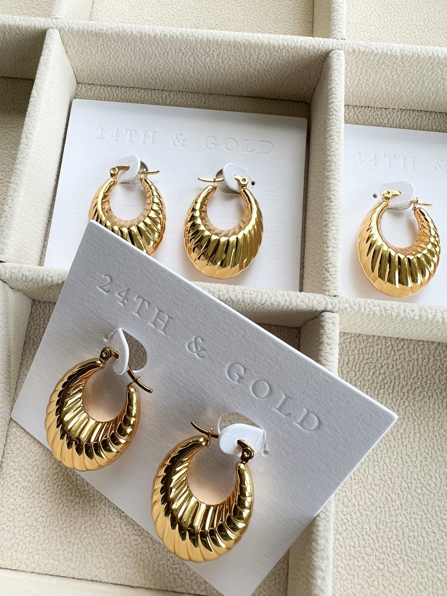 "The Croissant" Earrings