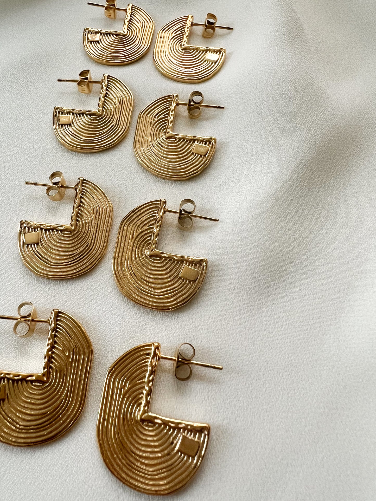 Thumbprint Earrings