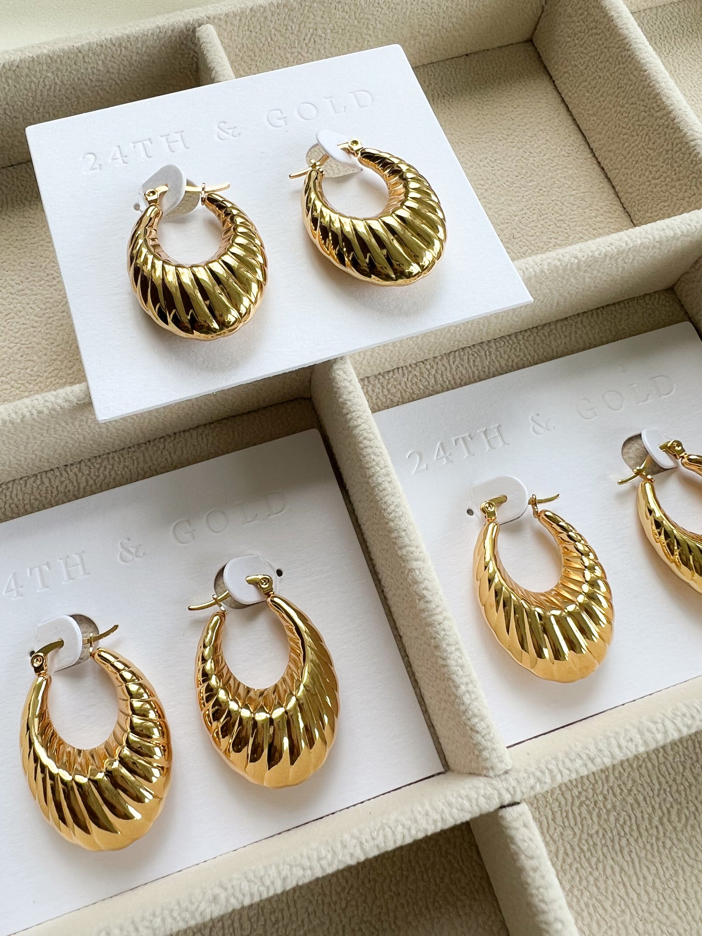 "The Croissant" Earrings