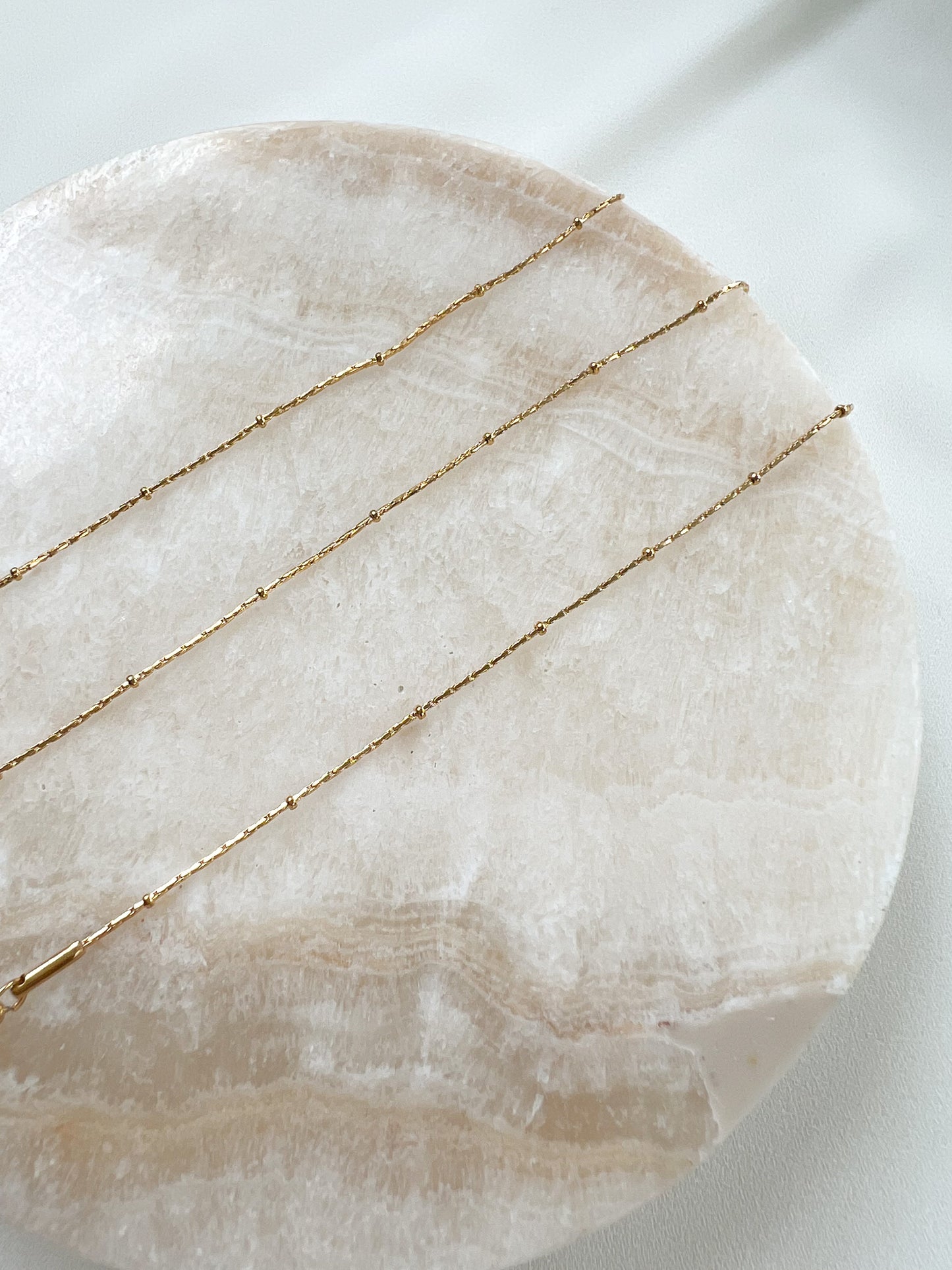 Thin Beaded Bracelet
