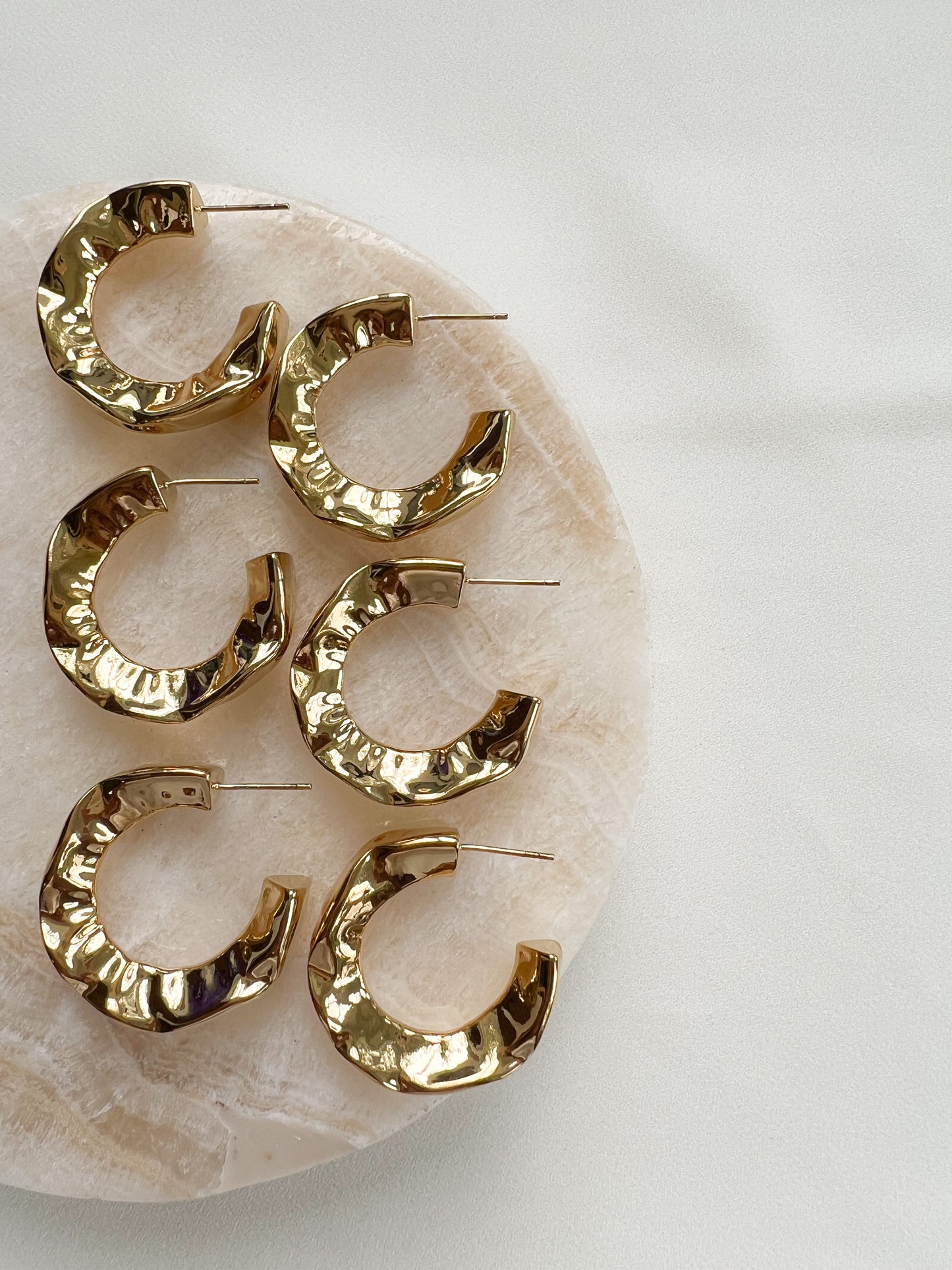 Ruffled Hoops