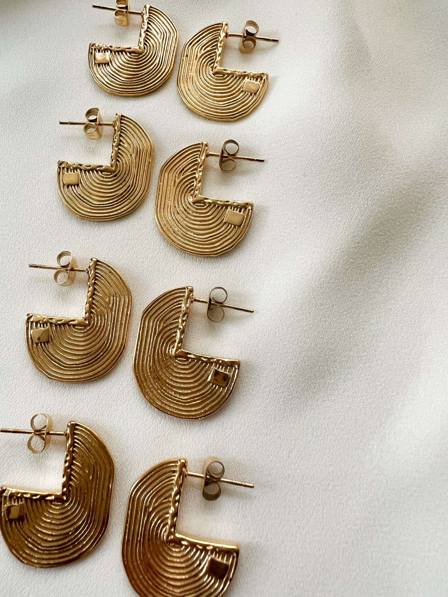 Thumbprint Earrings
