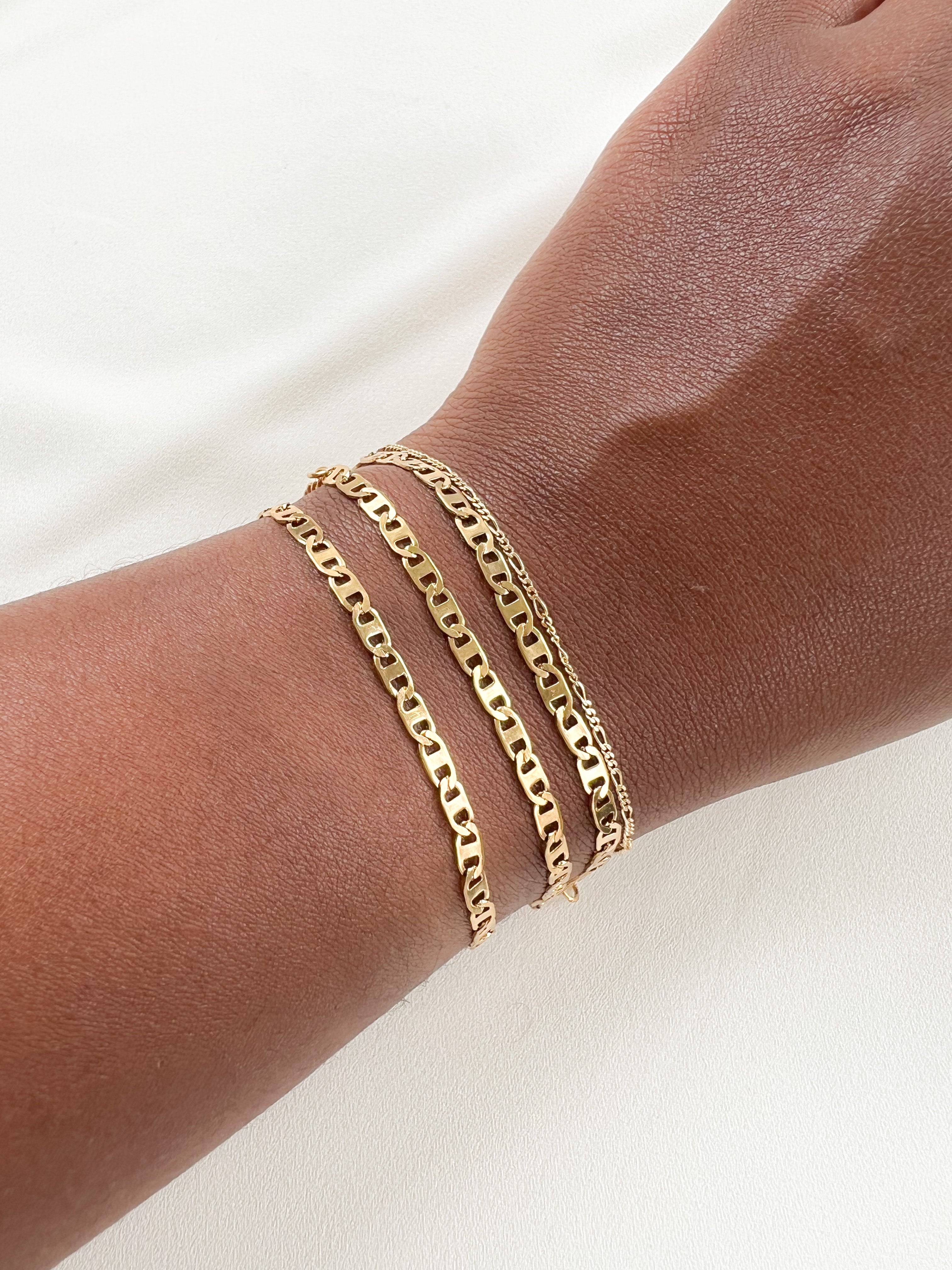Anchor Bracelet 4mm