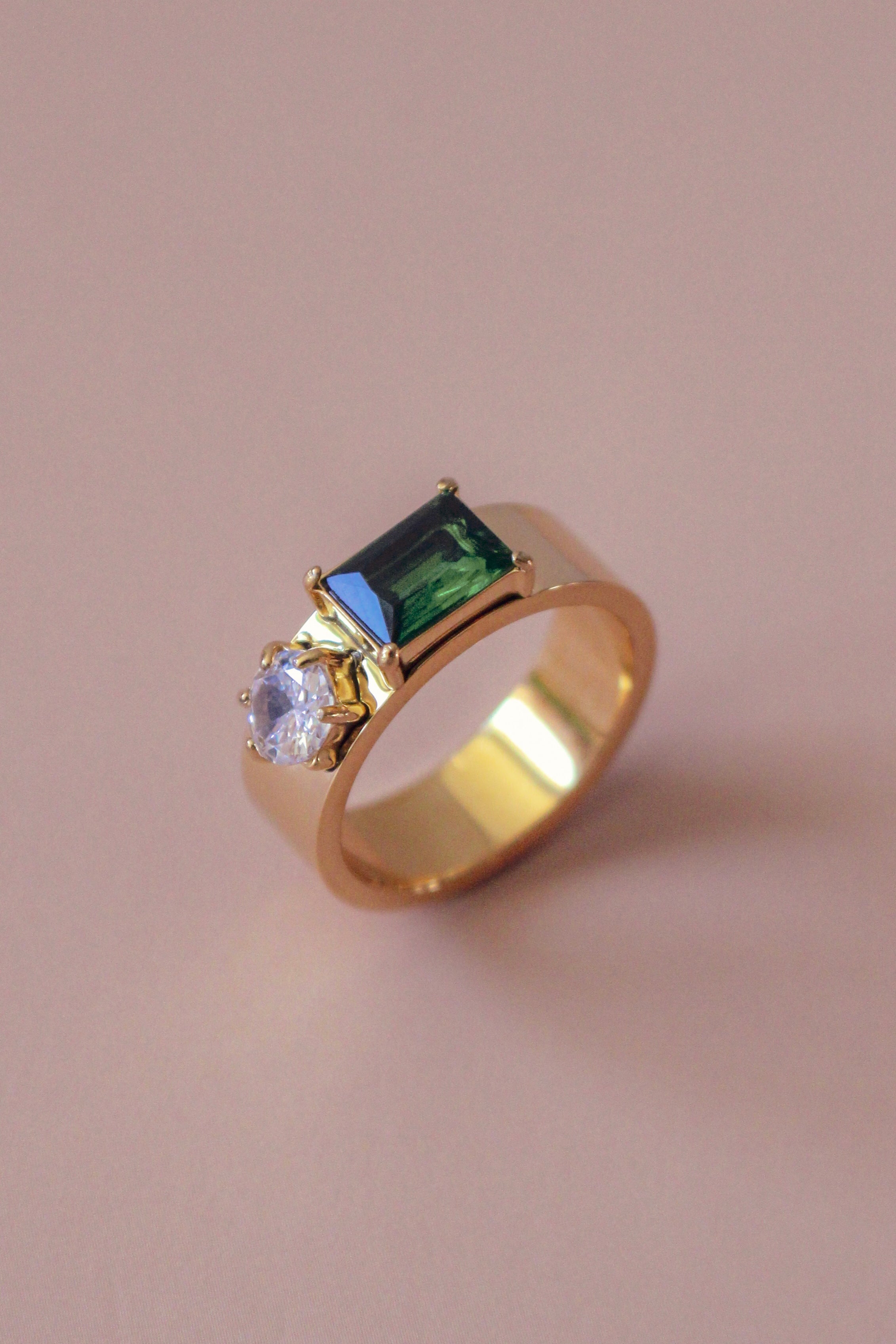 Bellamy Emerald Ring