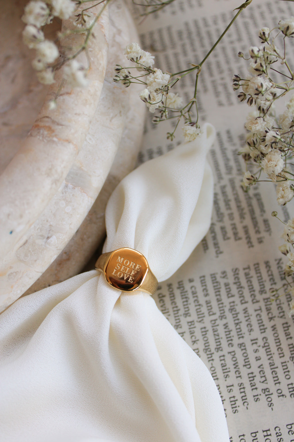 "More Self Love" Ring