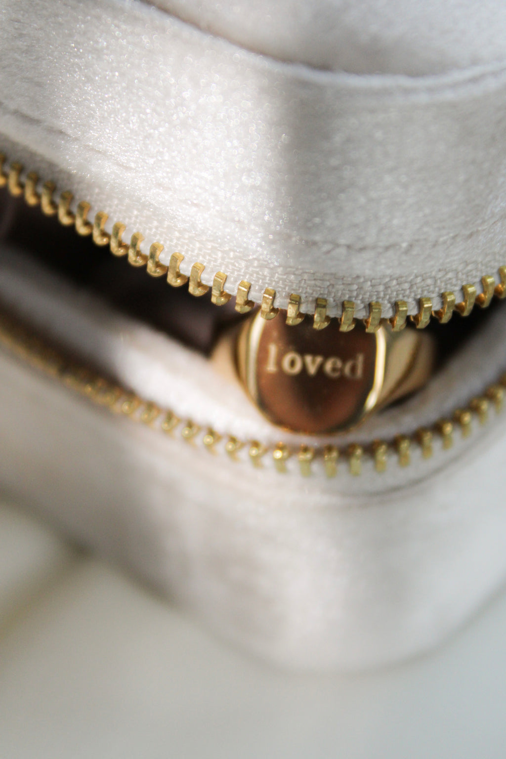 "Loved" Ring