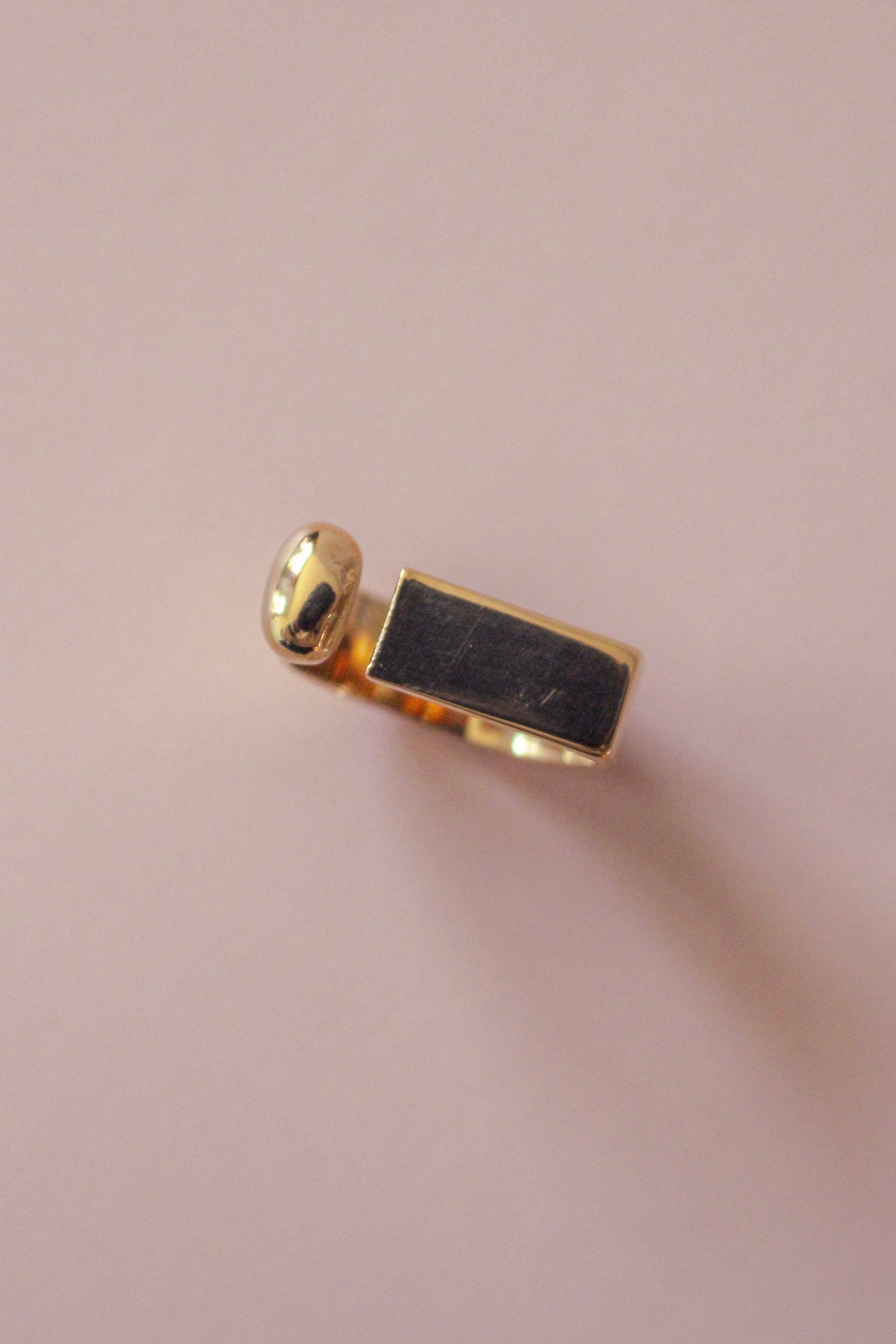 Geometric Cutout Ring