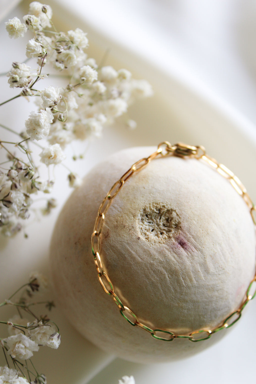 Dainty Paperclip Bracelet