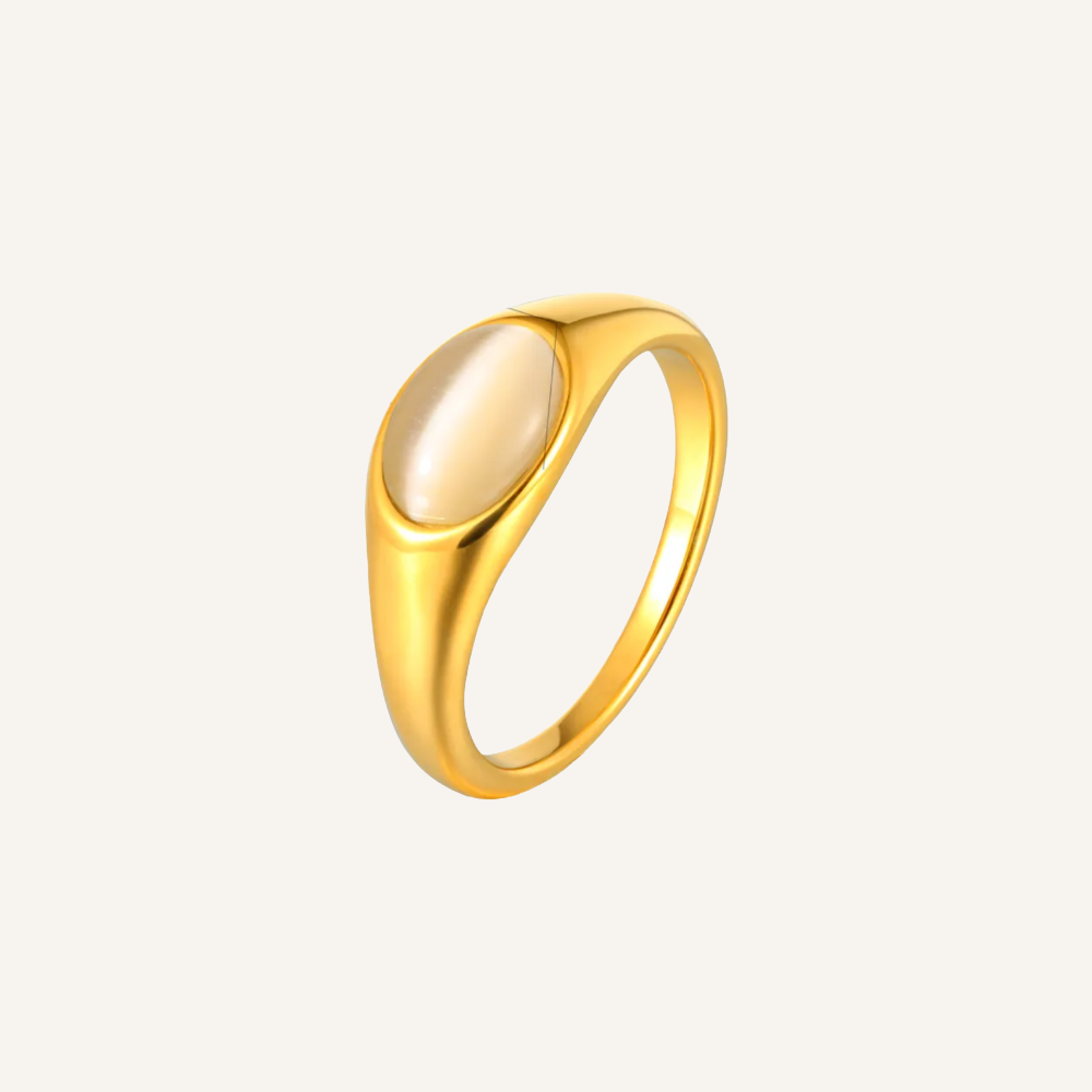 Smooth Quartz Ring