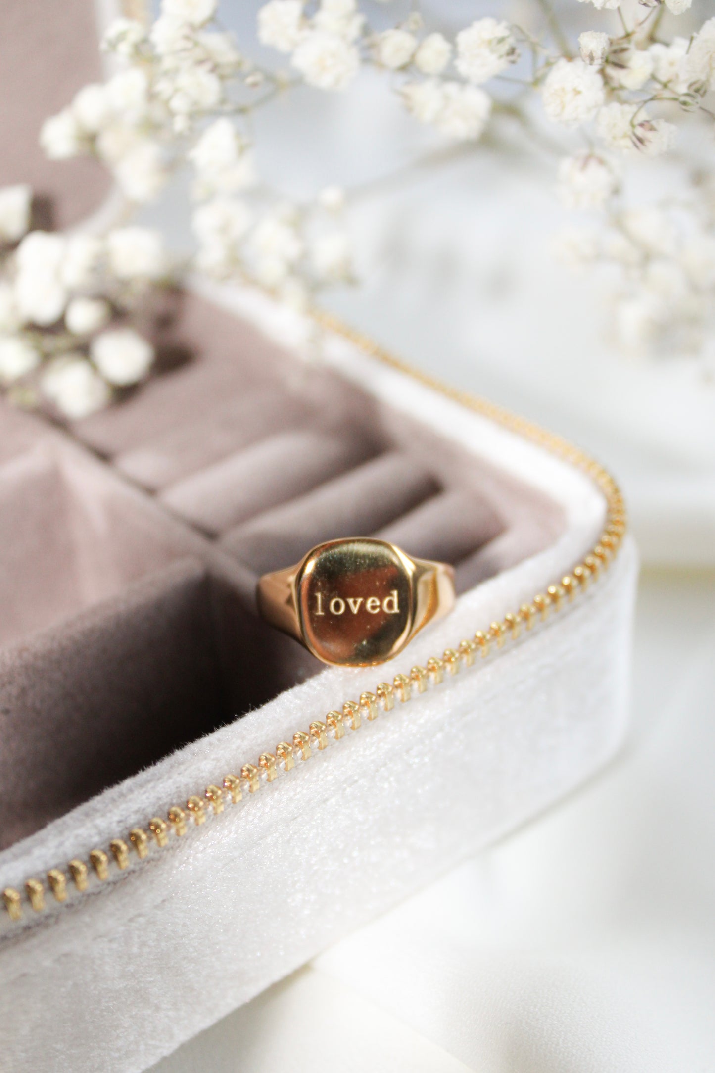 "Loved" Ring
