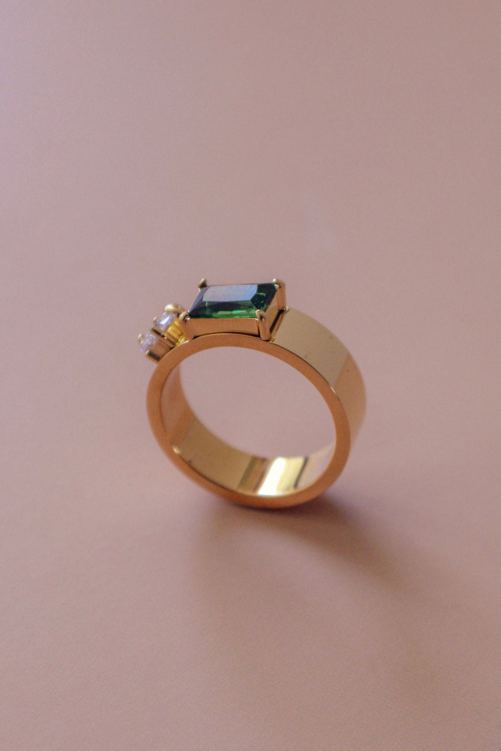 Bellamy Emerald Ring