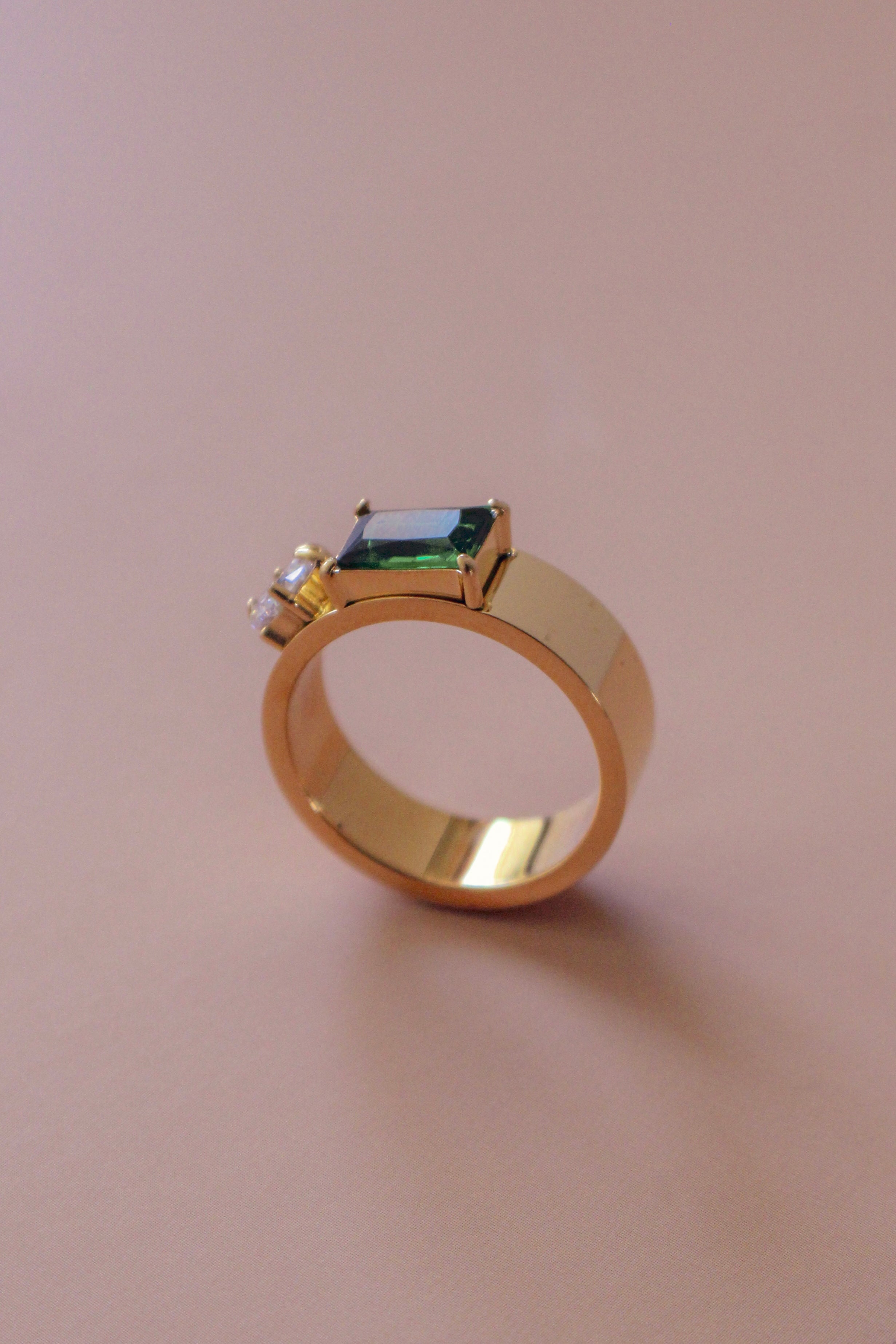 Bellamy Emerald Ring
