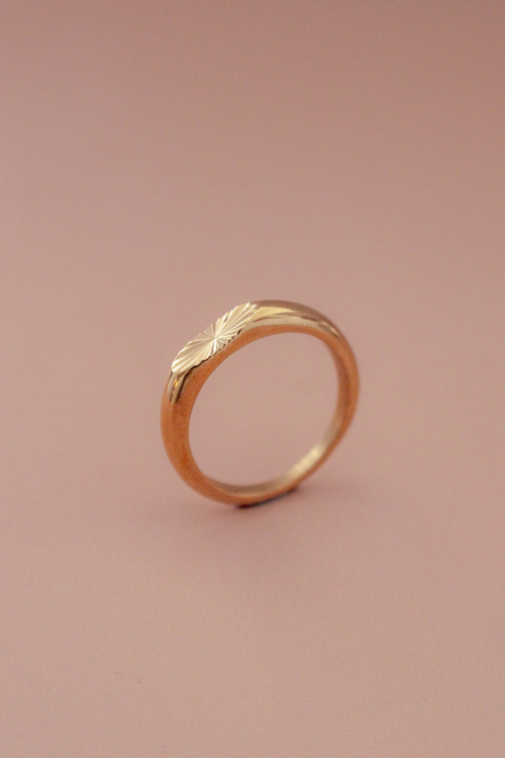 Starburst Signet Ring