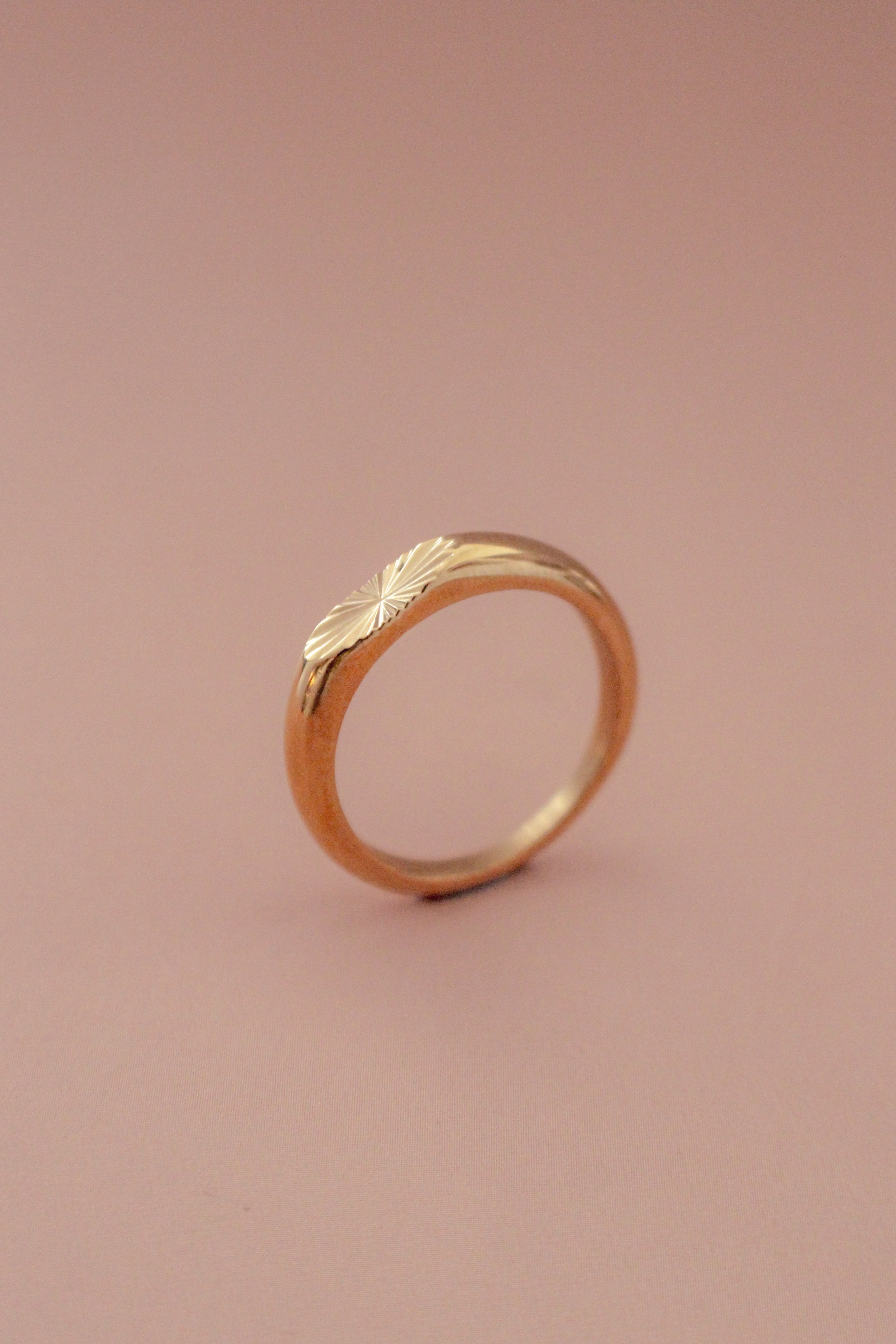 Starburst Signet Ring