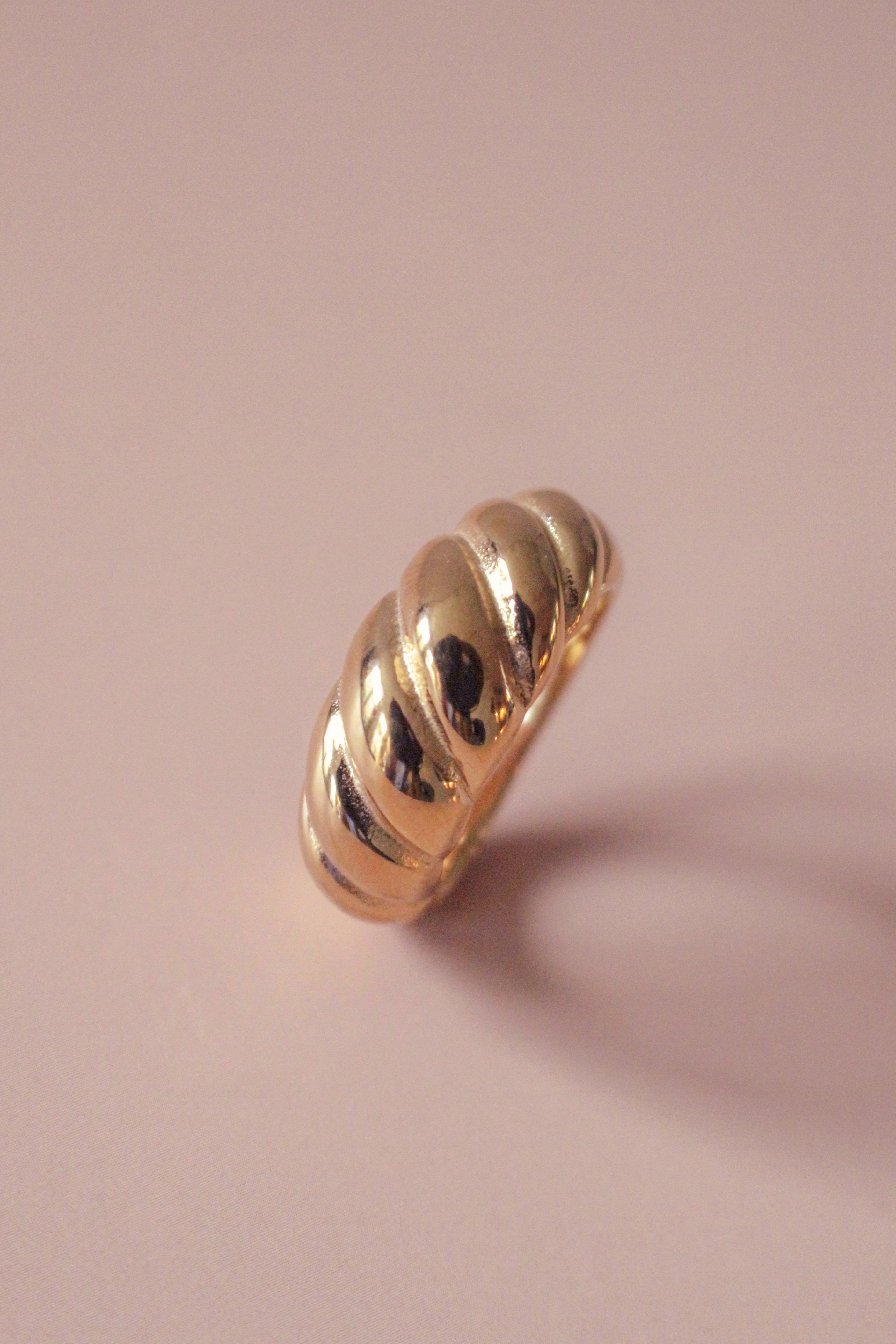 "The Croissant" Ring