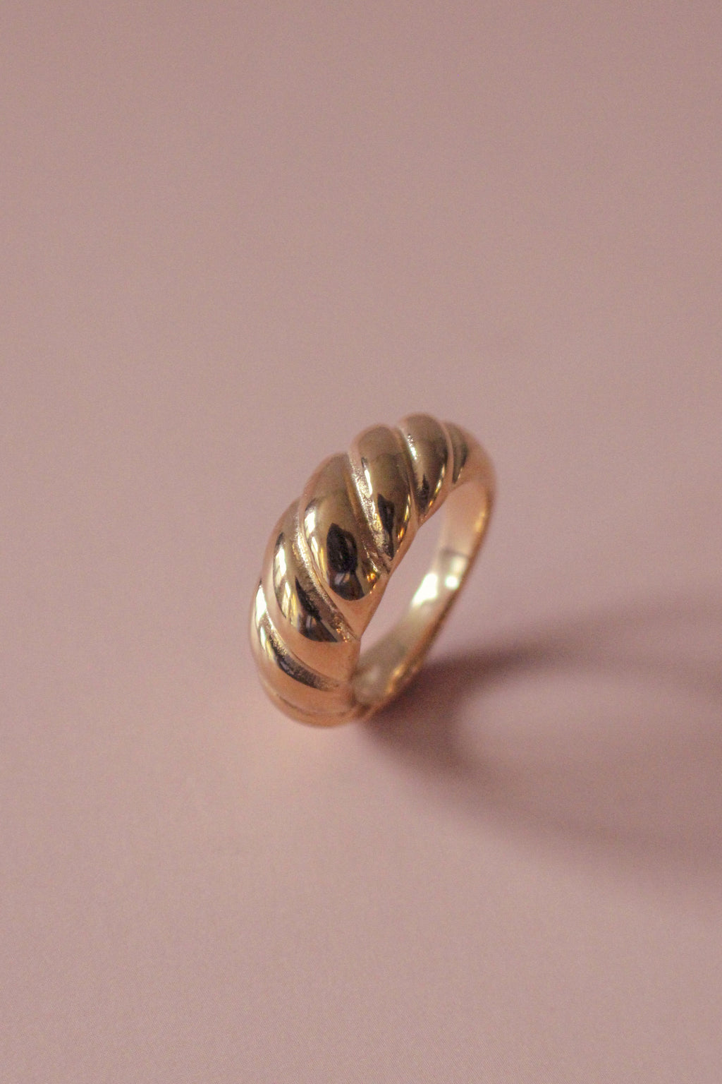 "The Croissant" Ring