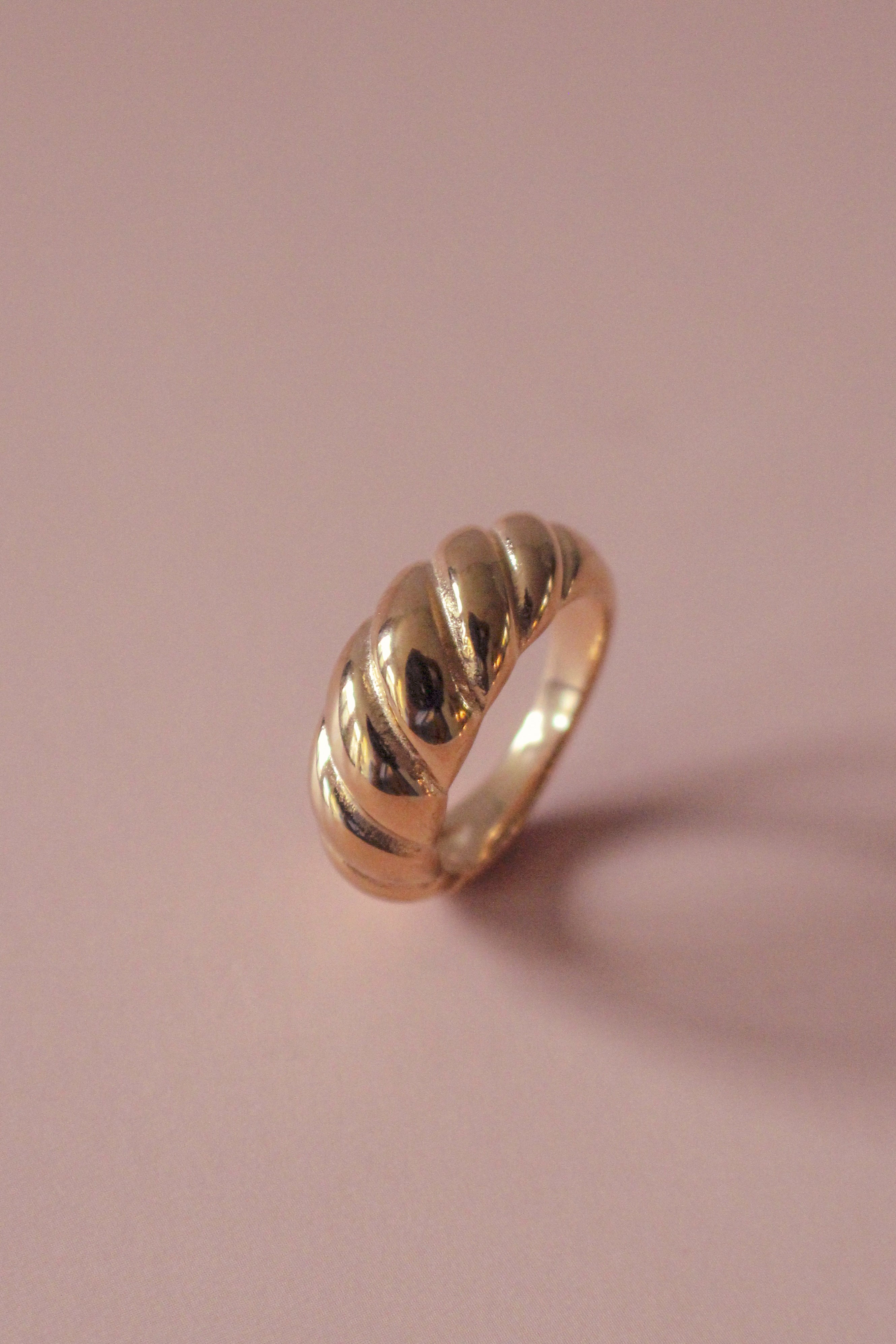 "The Croissant" Ring