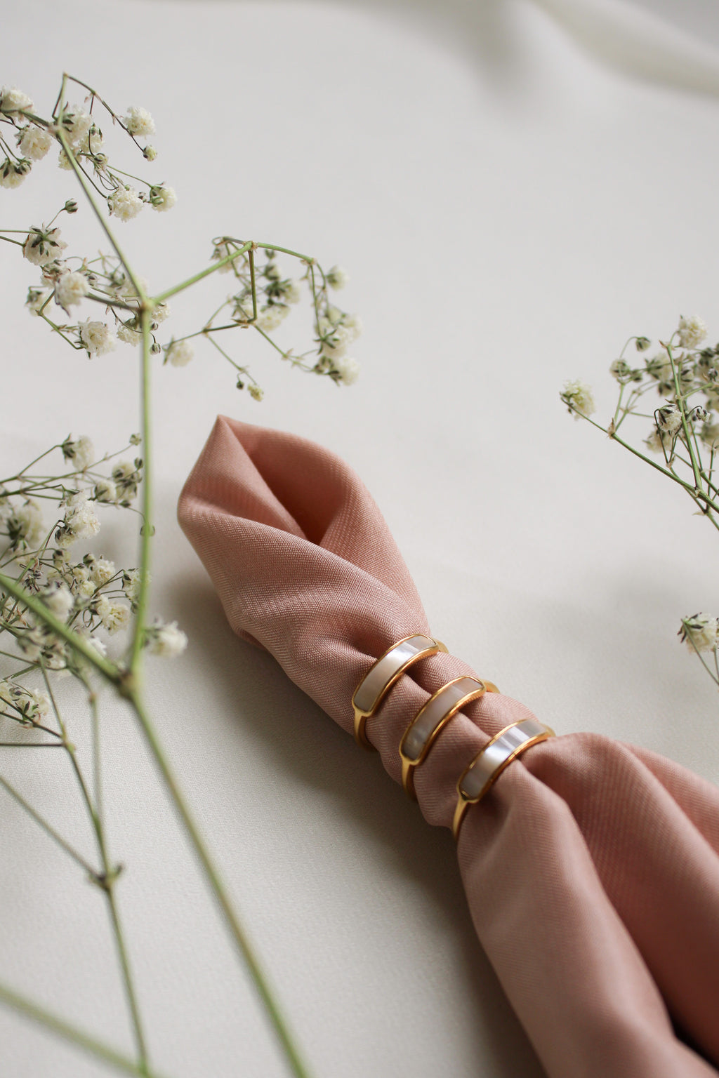 Iridescent Band Gold Ring