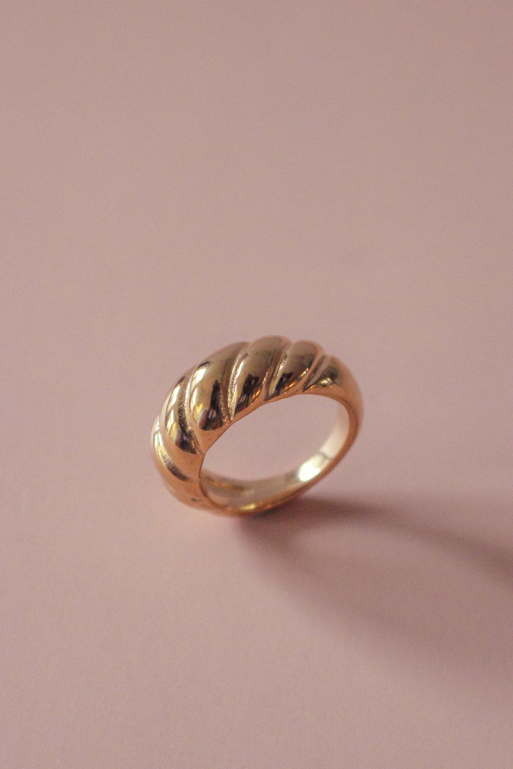 "The Croissant" Ring