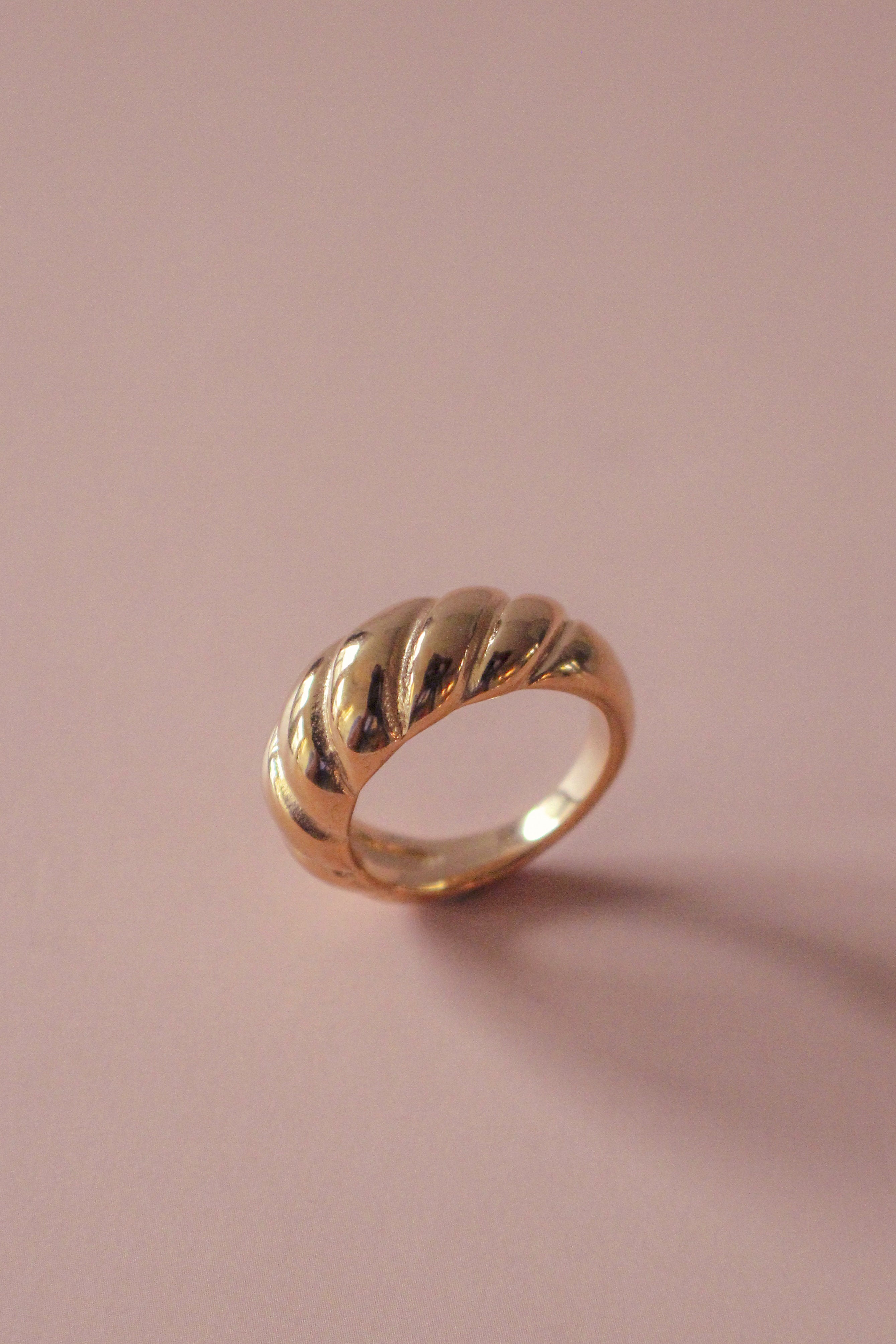 "The Croissant" Ring