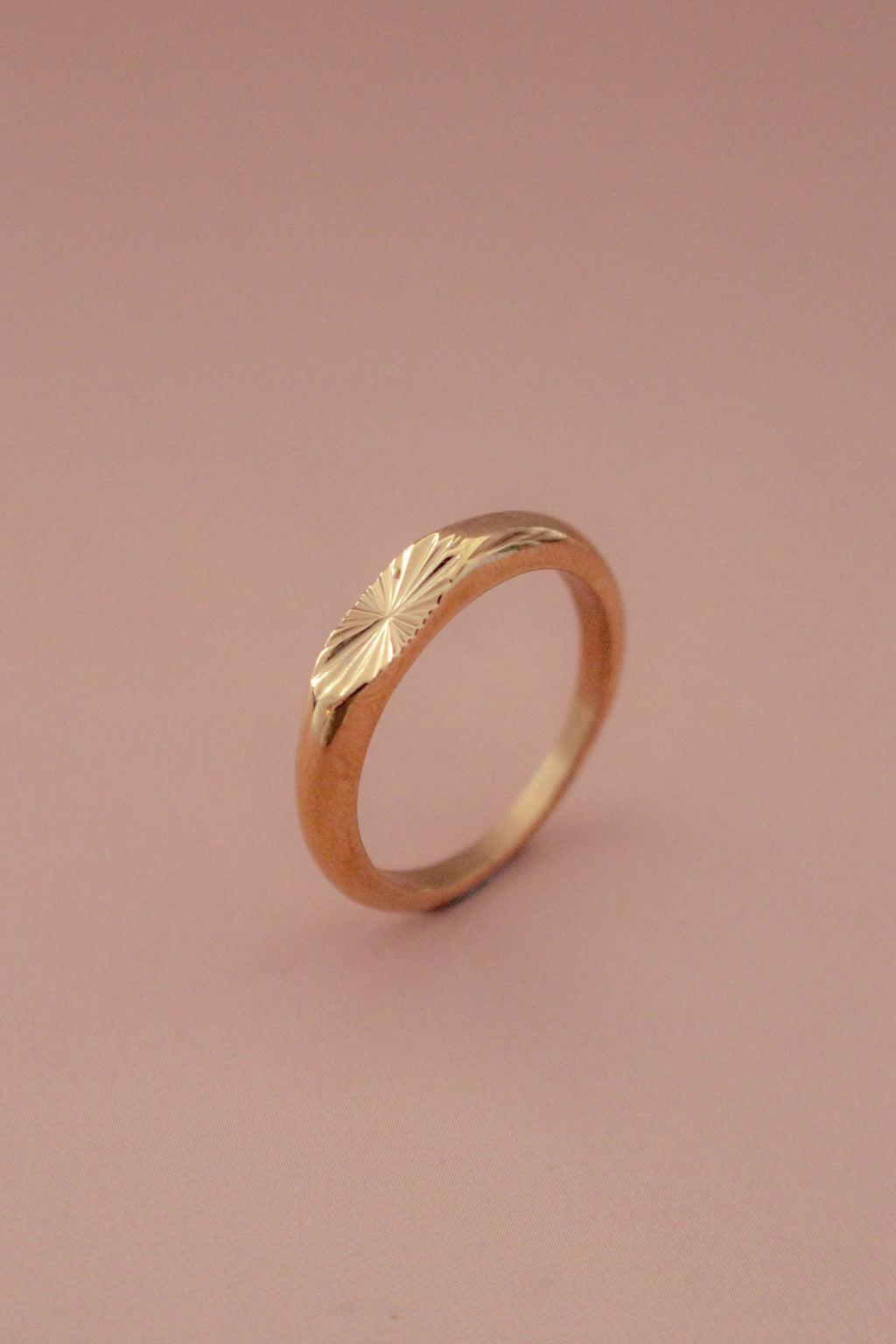 Starburst Signet Ring