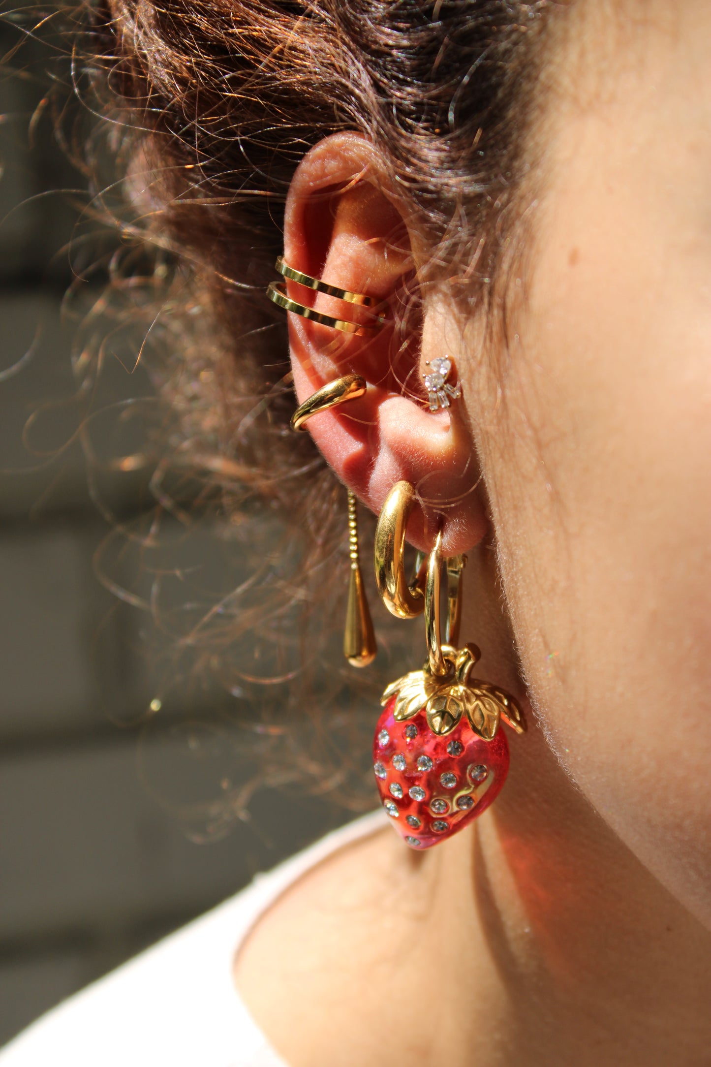 Baubleberry Strawberry Hoops