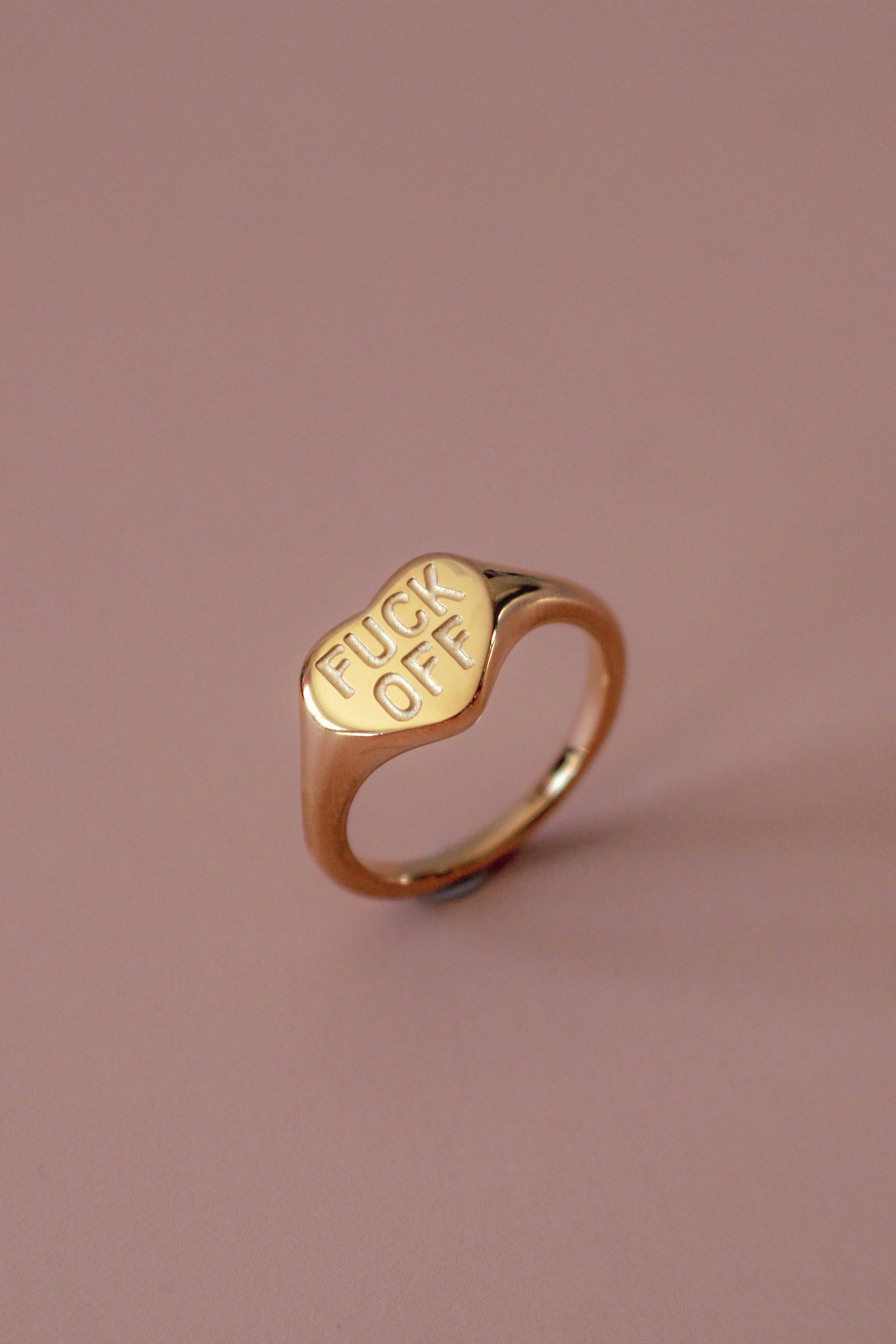 F*ck Off Heart Ring