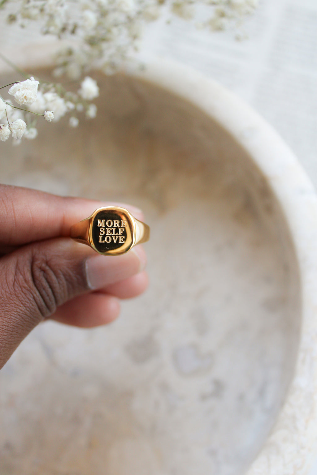"More Self Love" Ring
