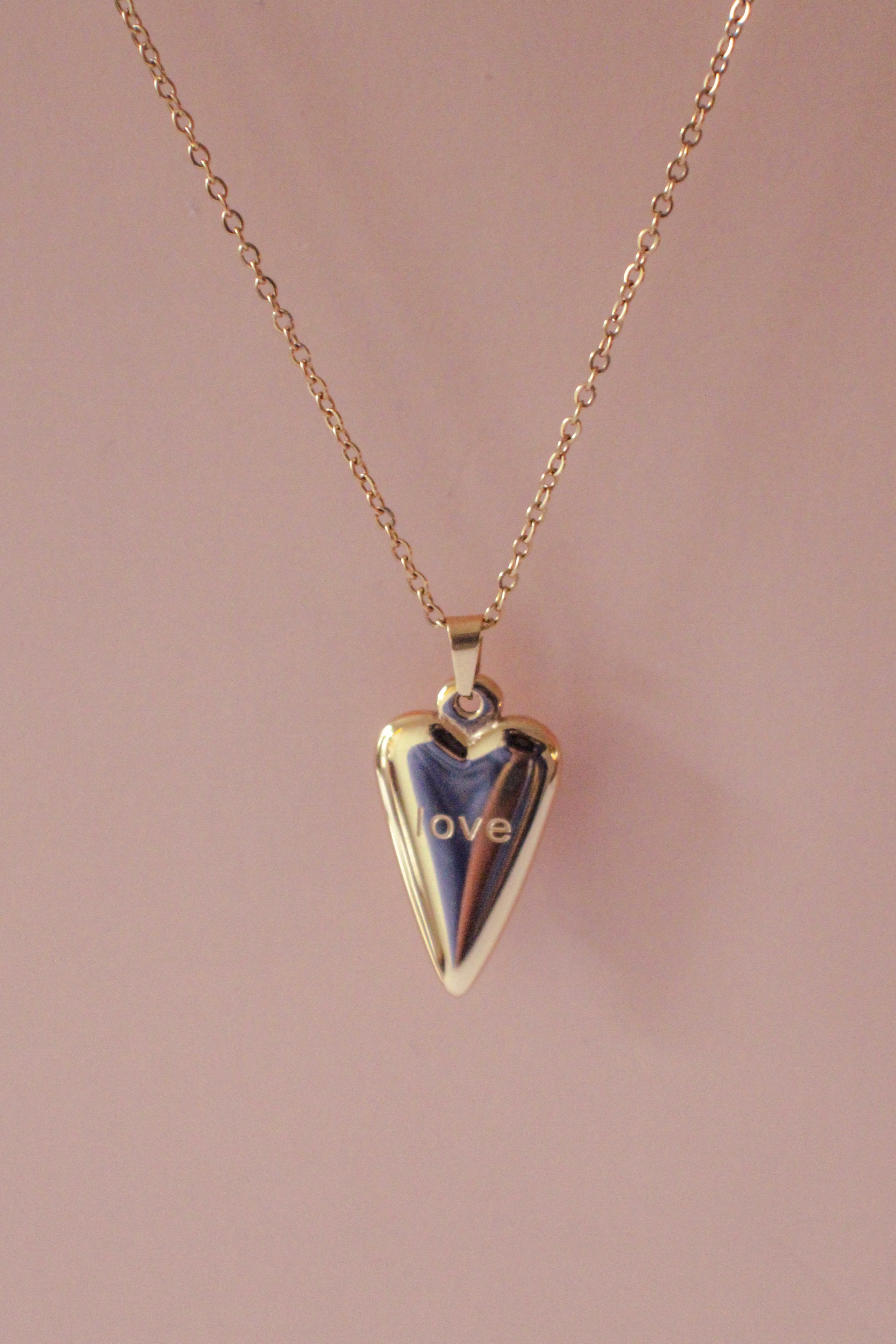 "Love" Heart Necklace