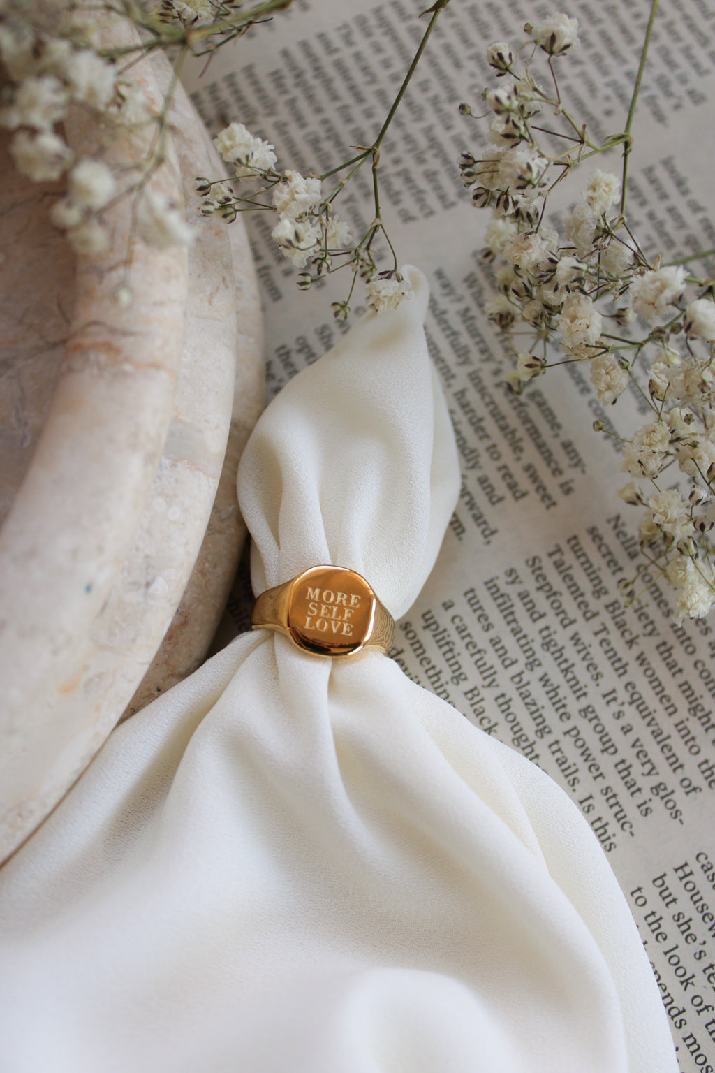"More Self Love" Ring