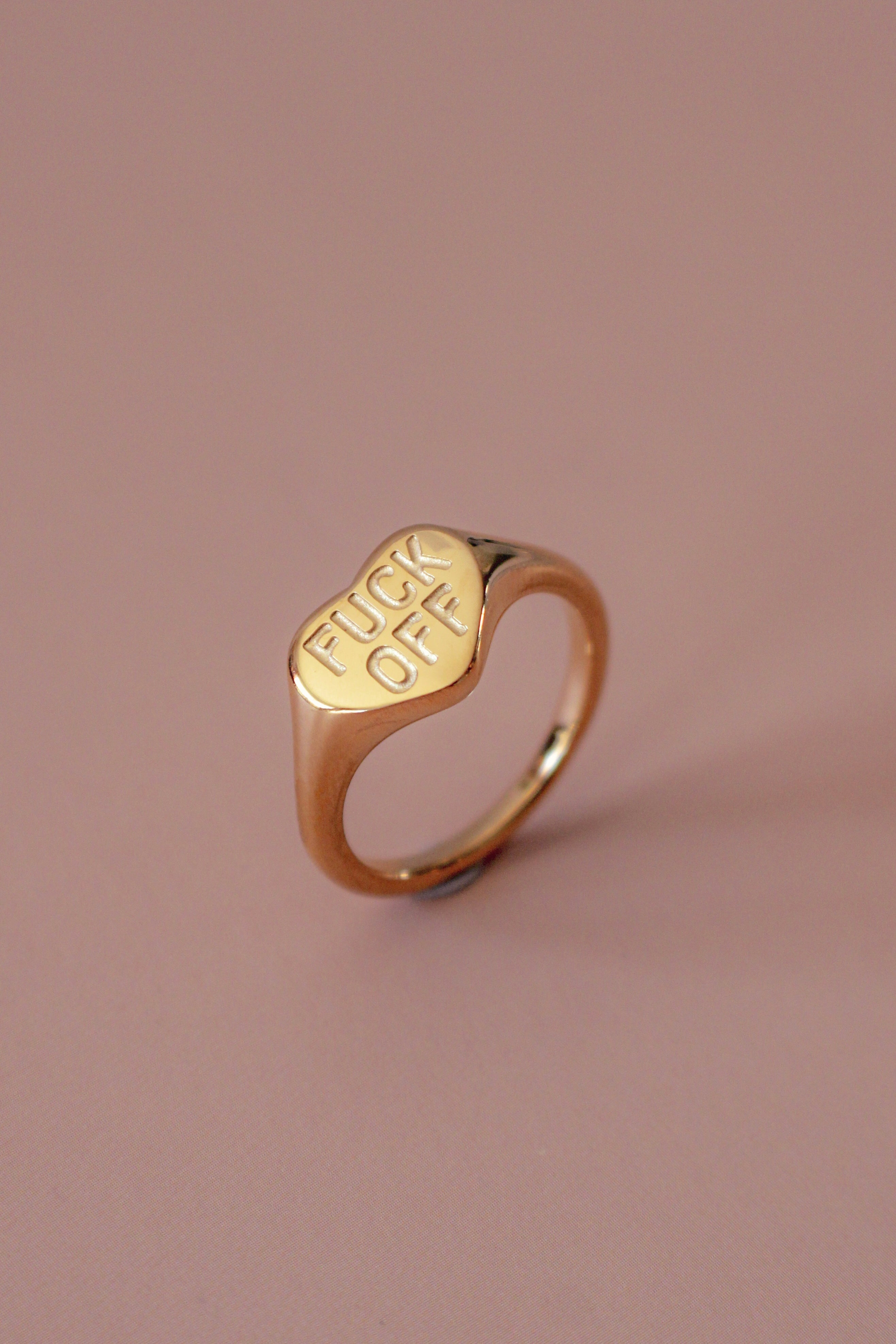 F*ck Off Heart Ring