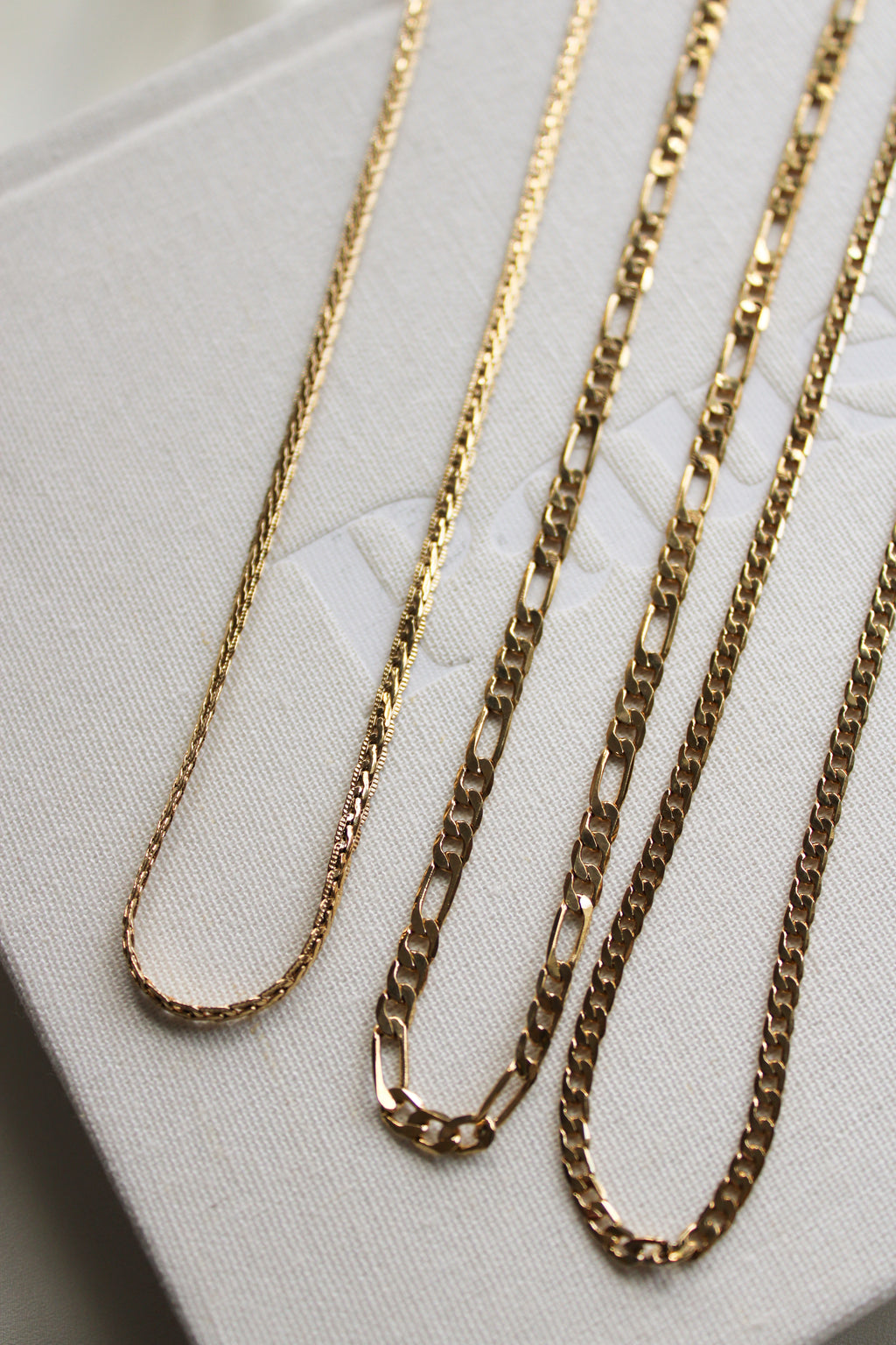 Figaro Chain 4mm