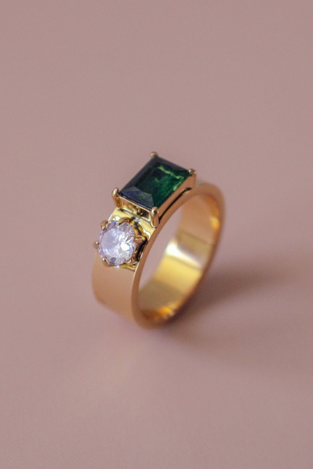 Bellamy Emerald Ring