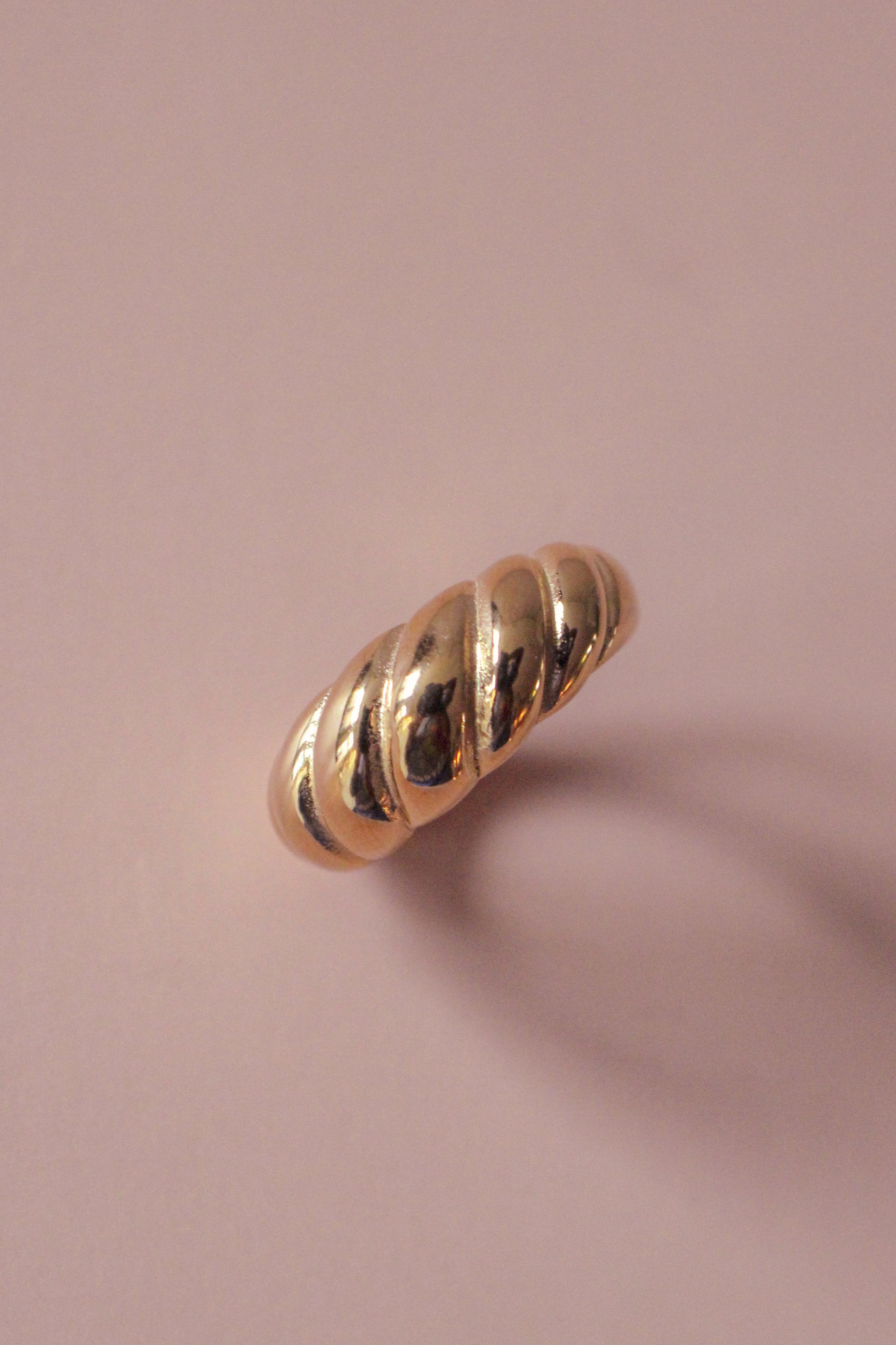 "The Croissant" Ring