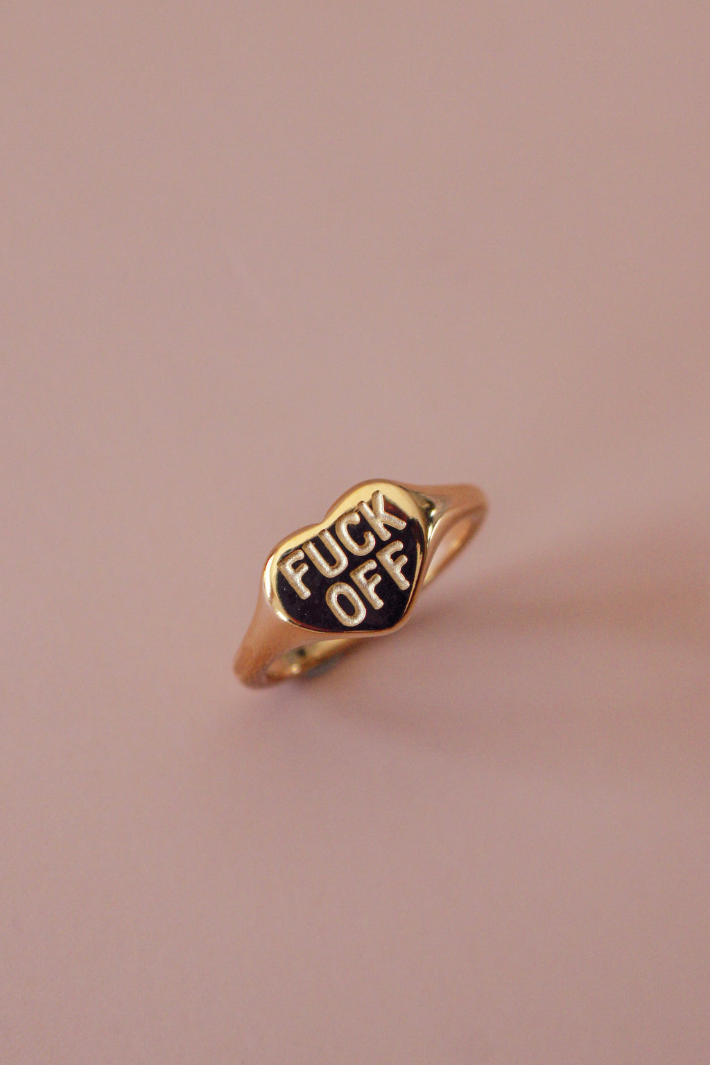 F*ck Off Heart Ring