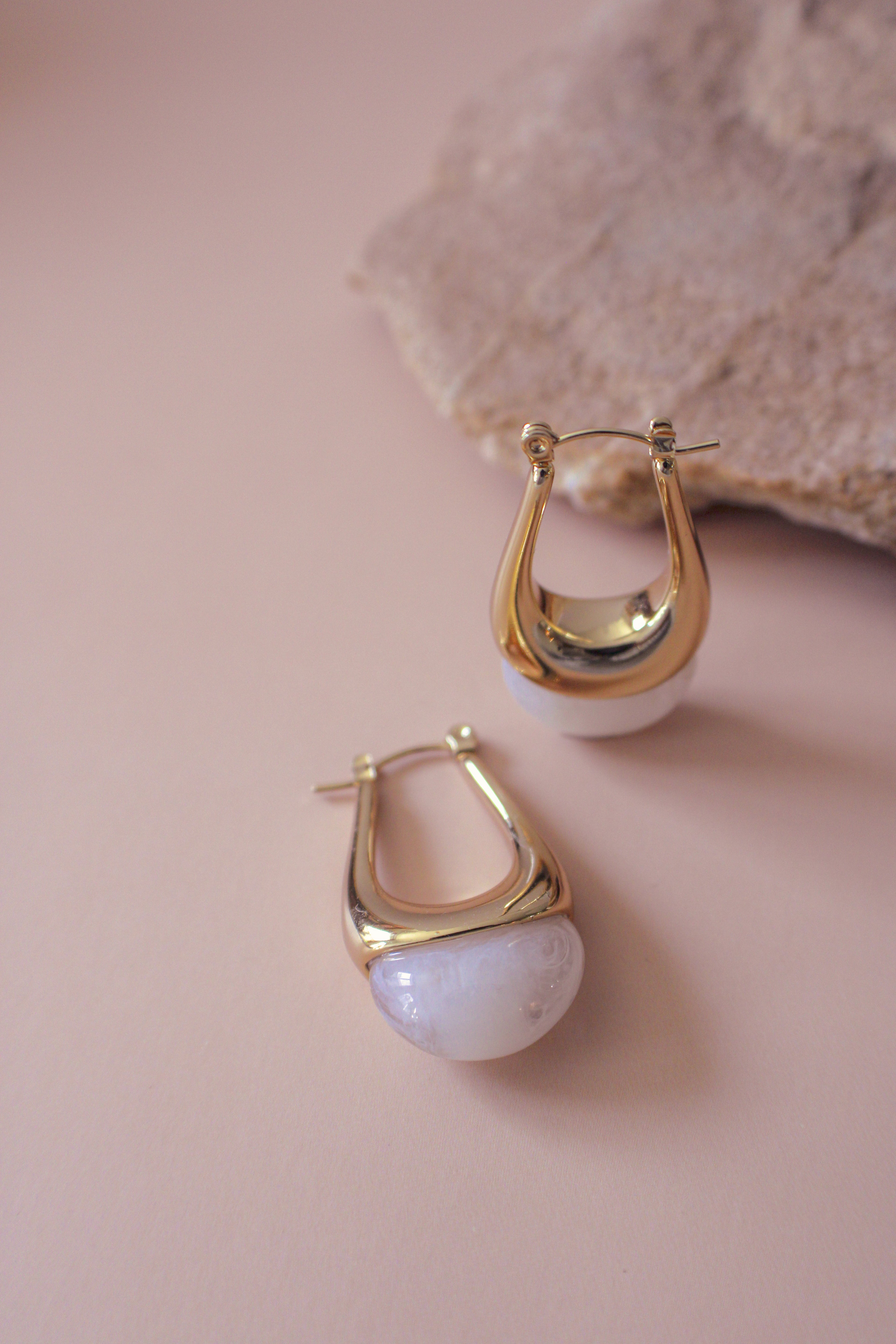 Nicola Quartz Earrings