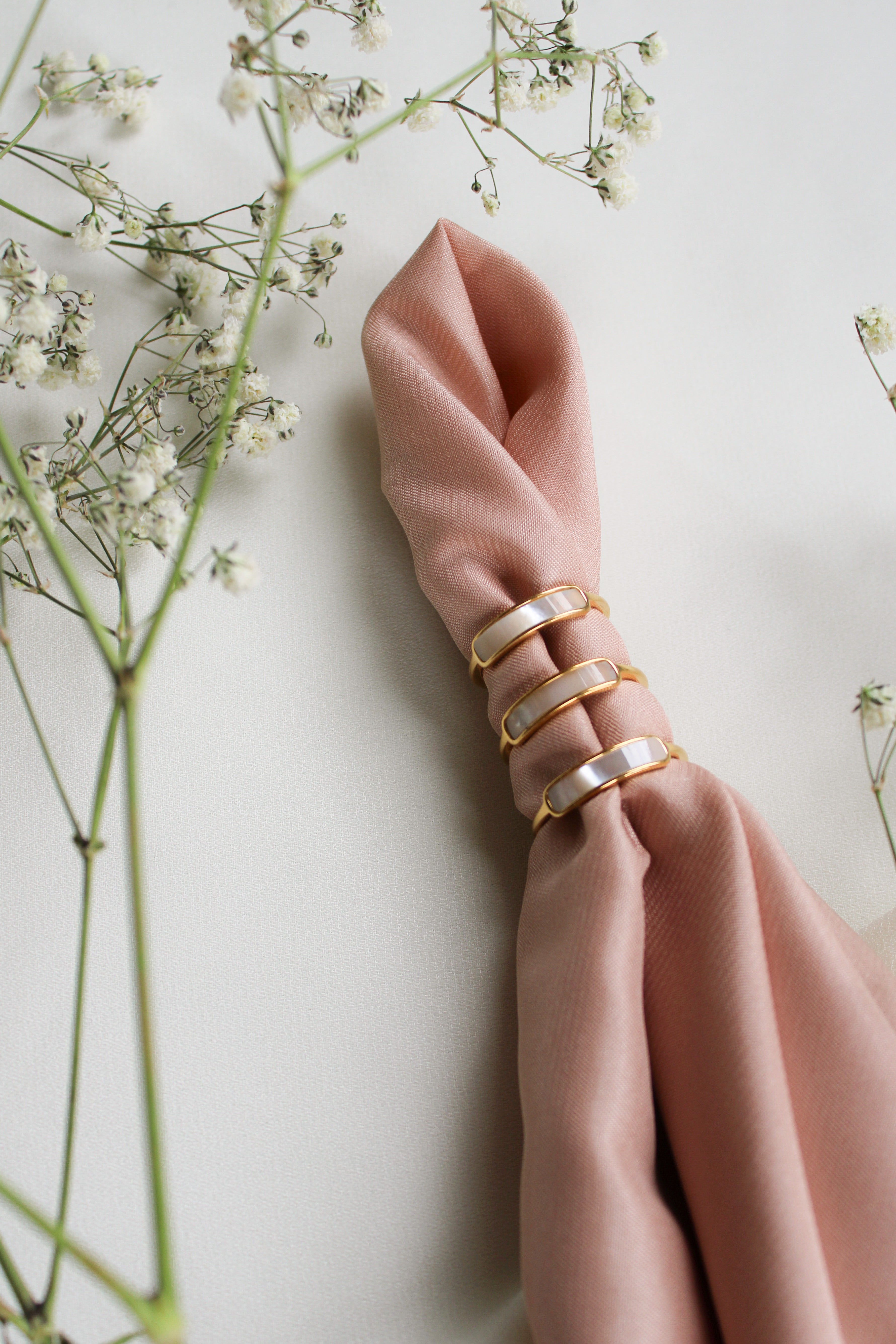 Iridescent Band Gold Ring