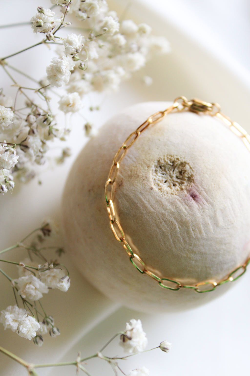 Dainty Paperclip Bracelet